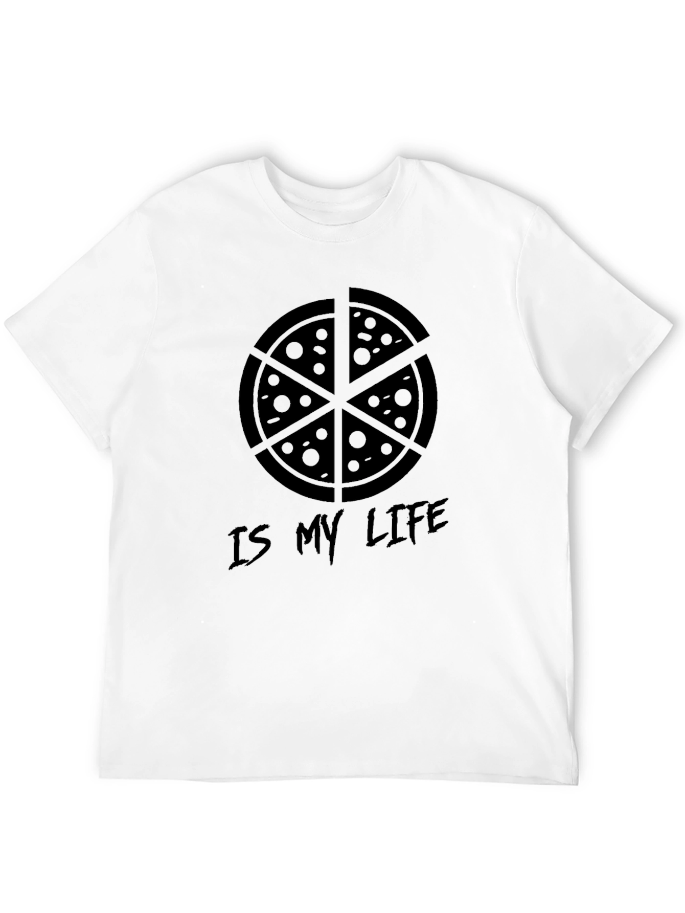 Pizza Is My Life T-Shirt - Funny Foodie Tee