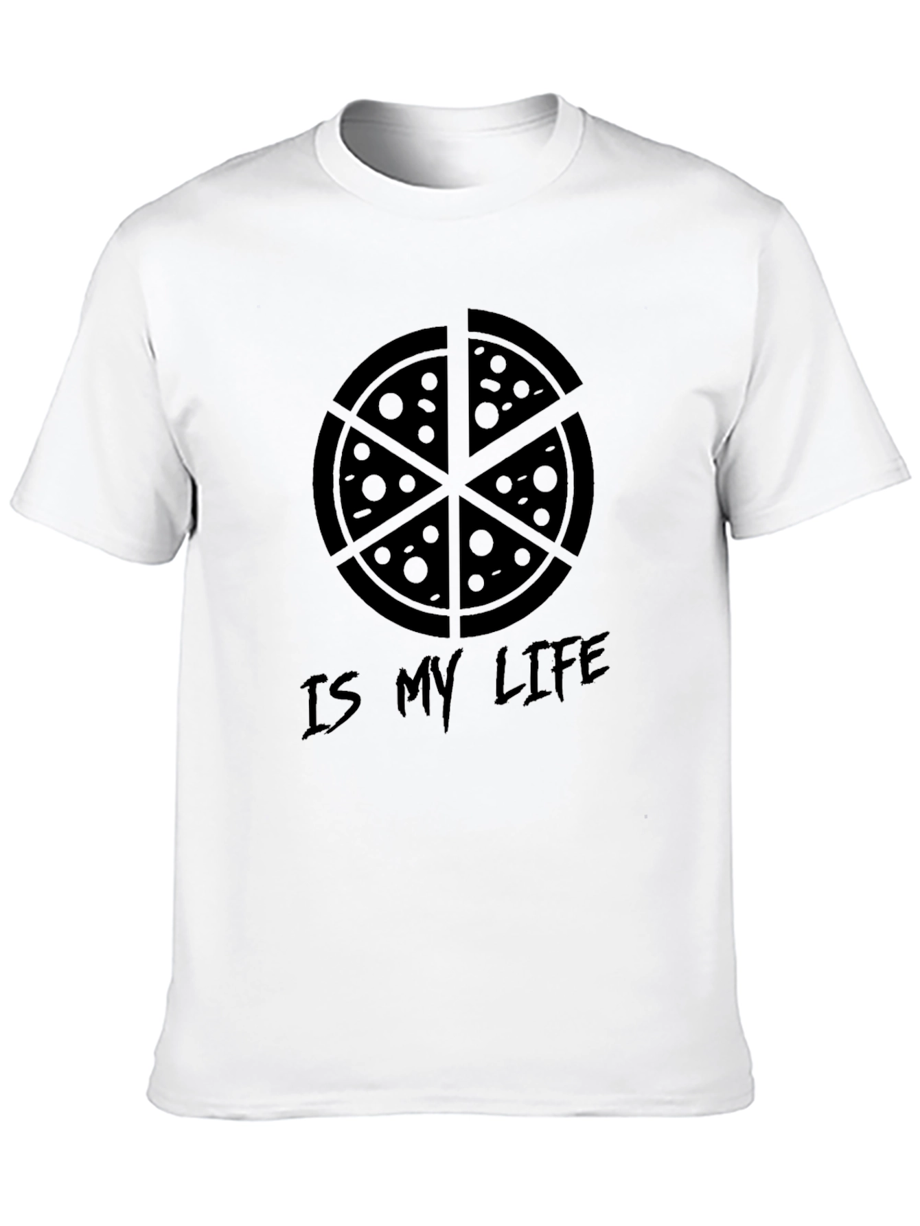 Pizza Is My Life T-Shirt - Funny Foodie Tee