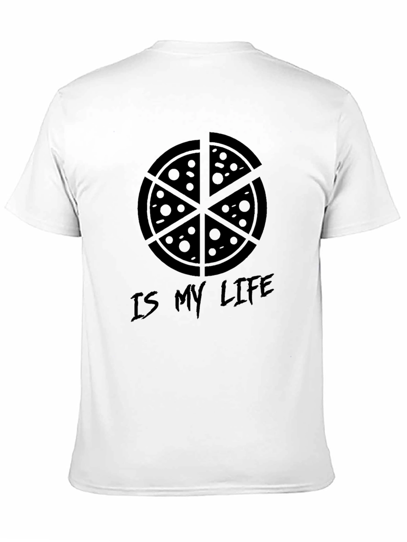 Pizza Is My Life T-Shirt - Funny Foodie Tee