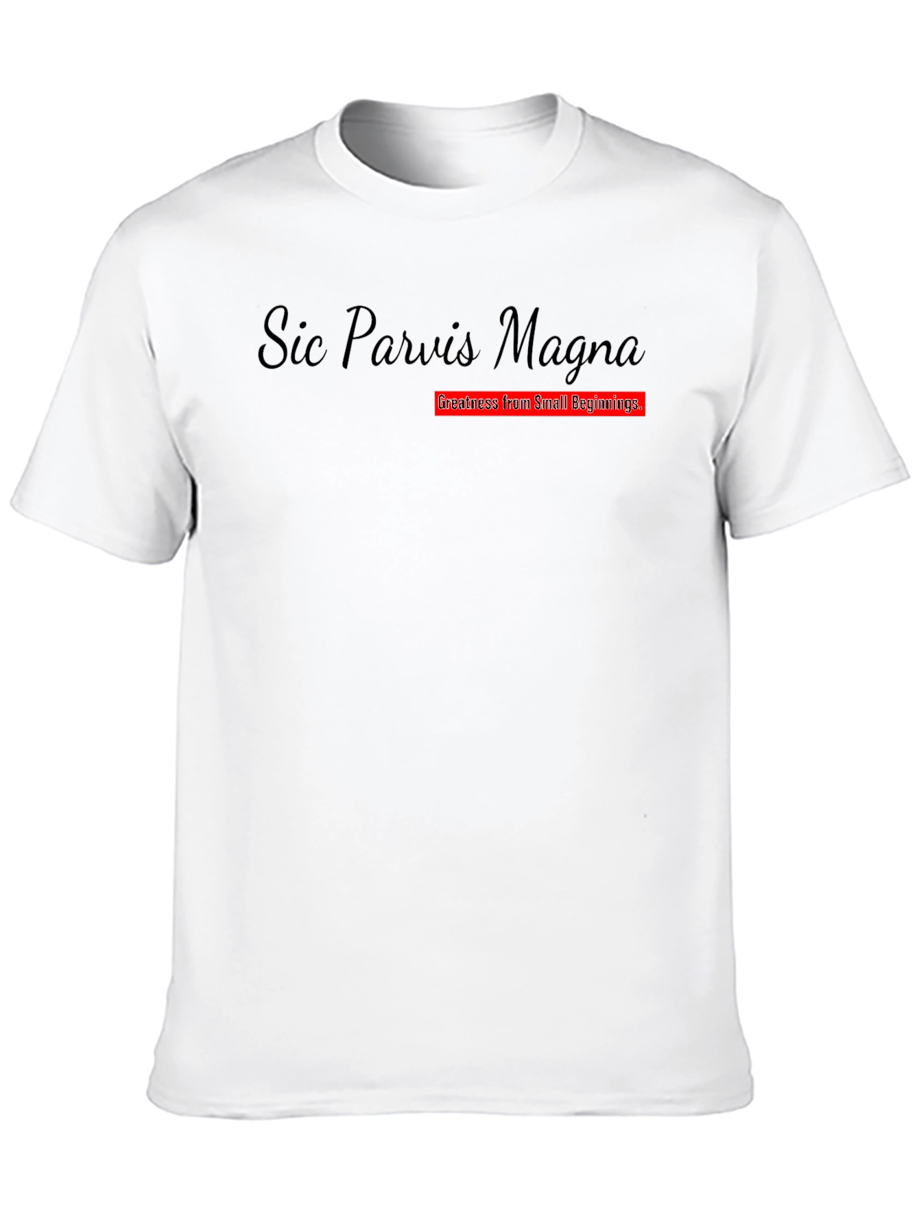 Sic Parvis Magna Graphic T-Shirt