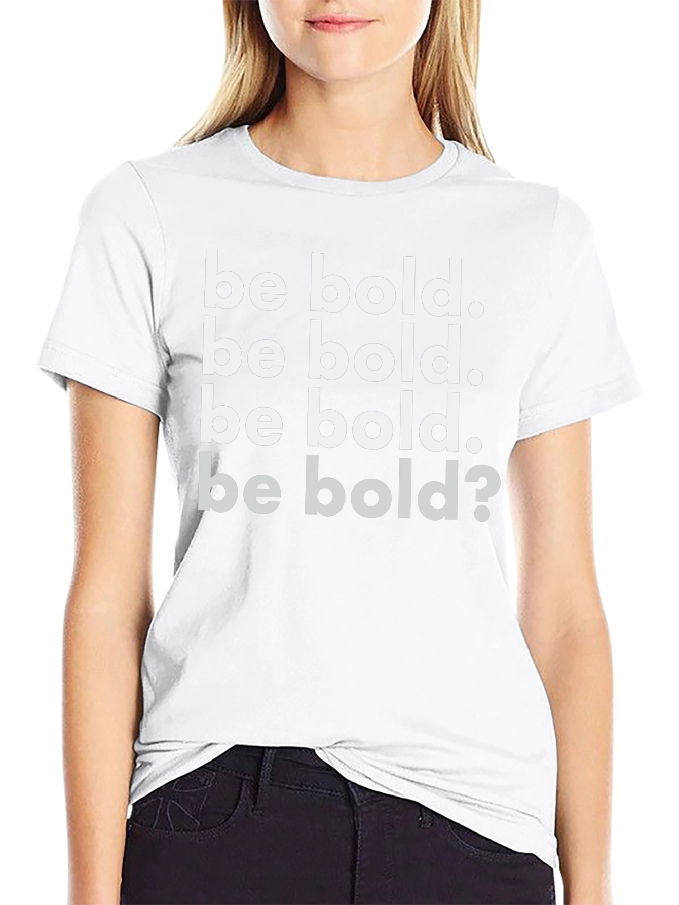 Be Bold Graphic T-Shirt - Motivational Tee