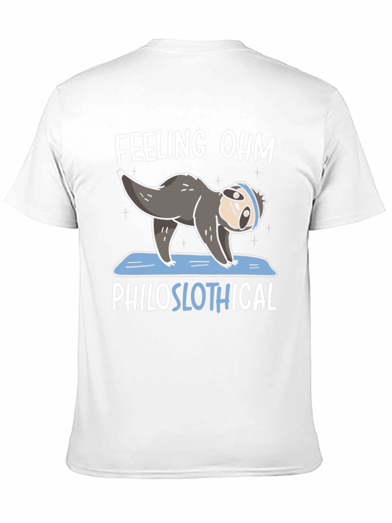 Feeling Ohm Philoslothical Sloth Yoga T-Shirt
