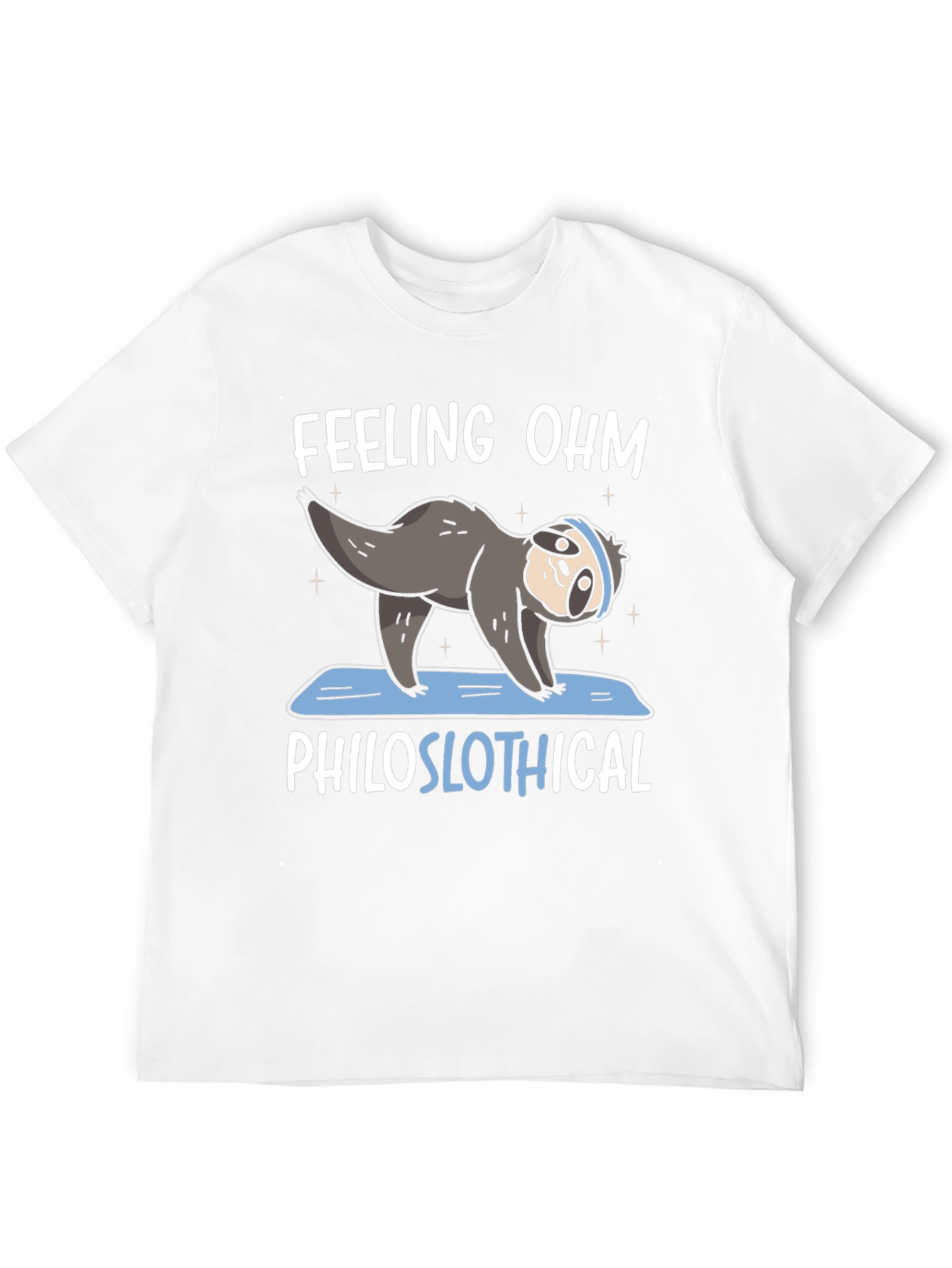 Feeling Ohm Philoslothical Sloth Yoga T-Shirt
