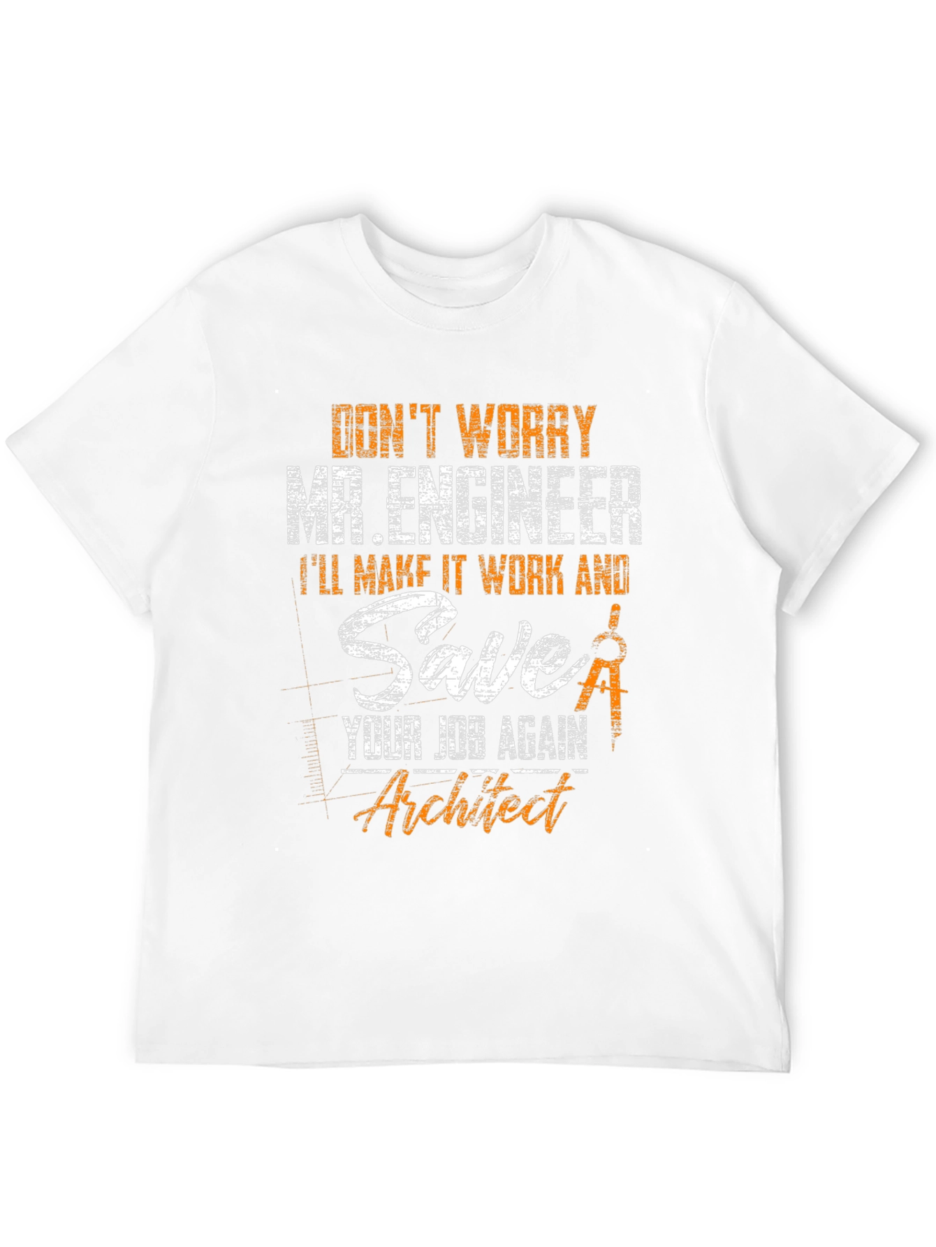 Engineer vs Architect Graphic Tee