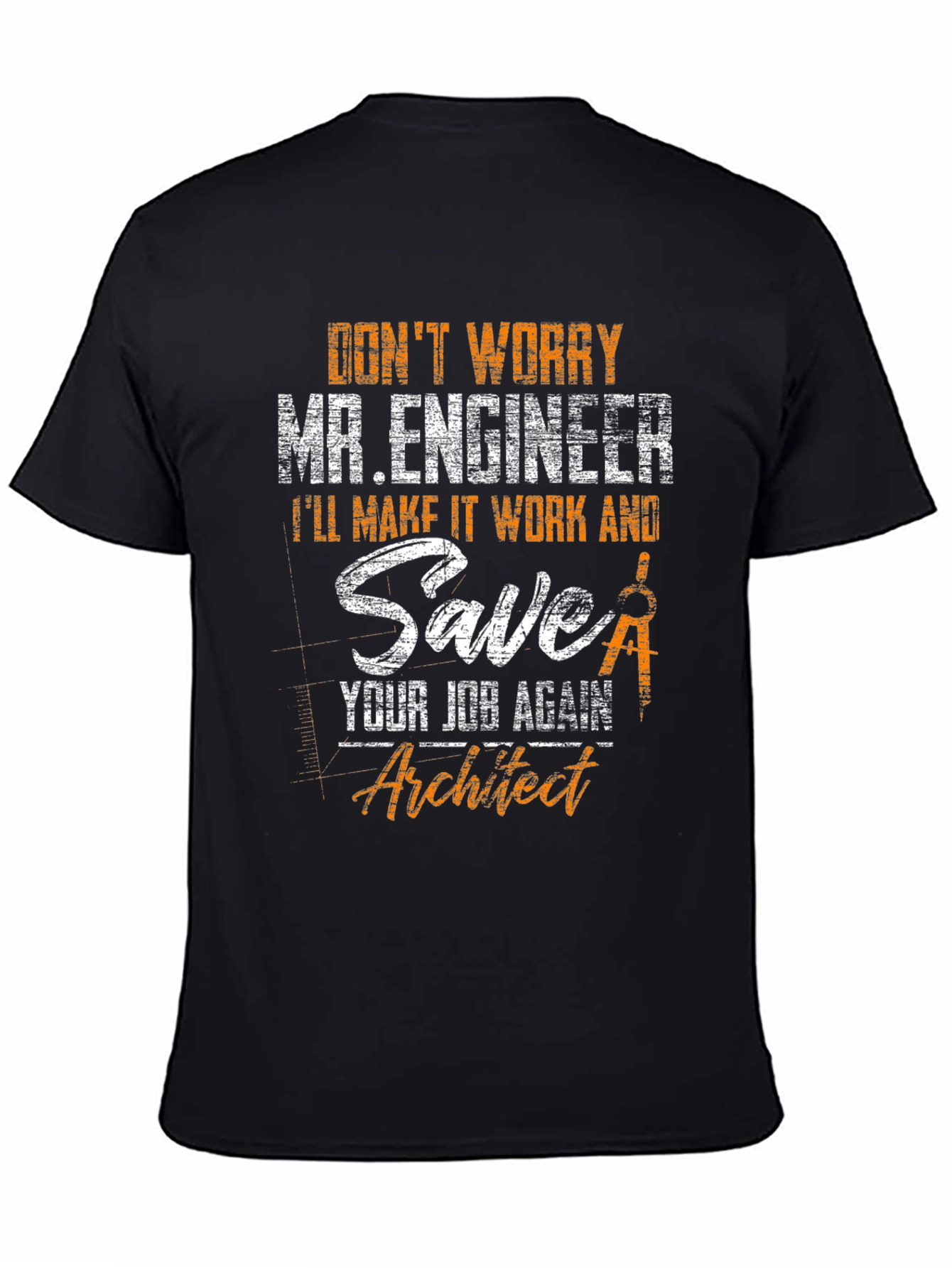 Engineer vs Architect Graphic Tee