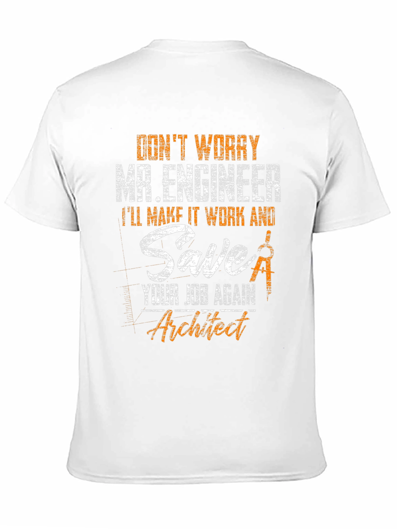 Engineer vs Architect Graphic Tee