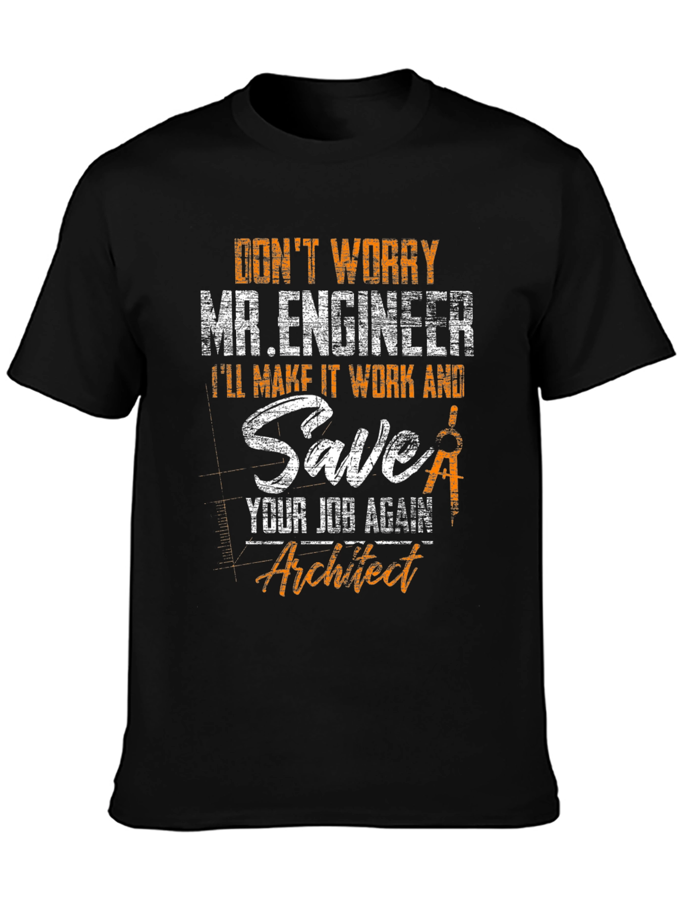 Engineer vs Architect Graphic Tee