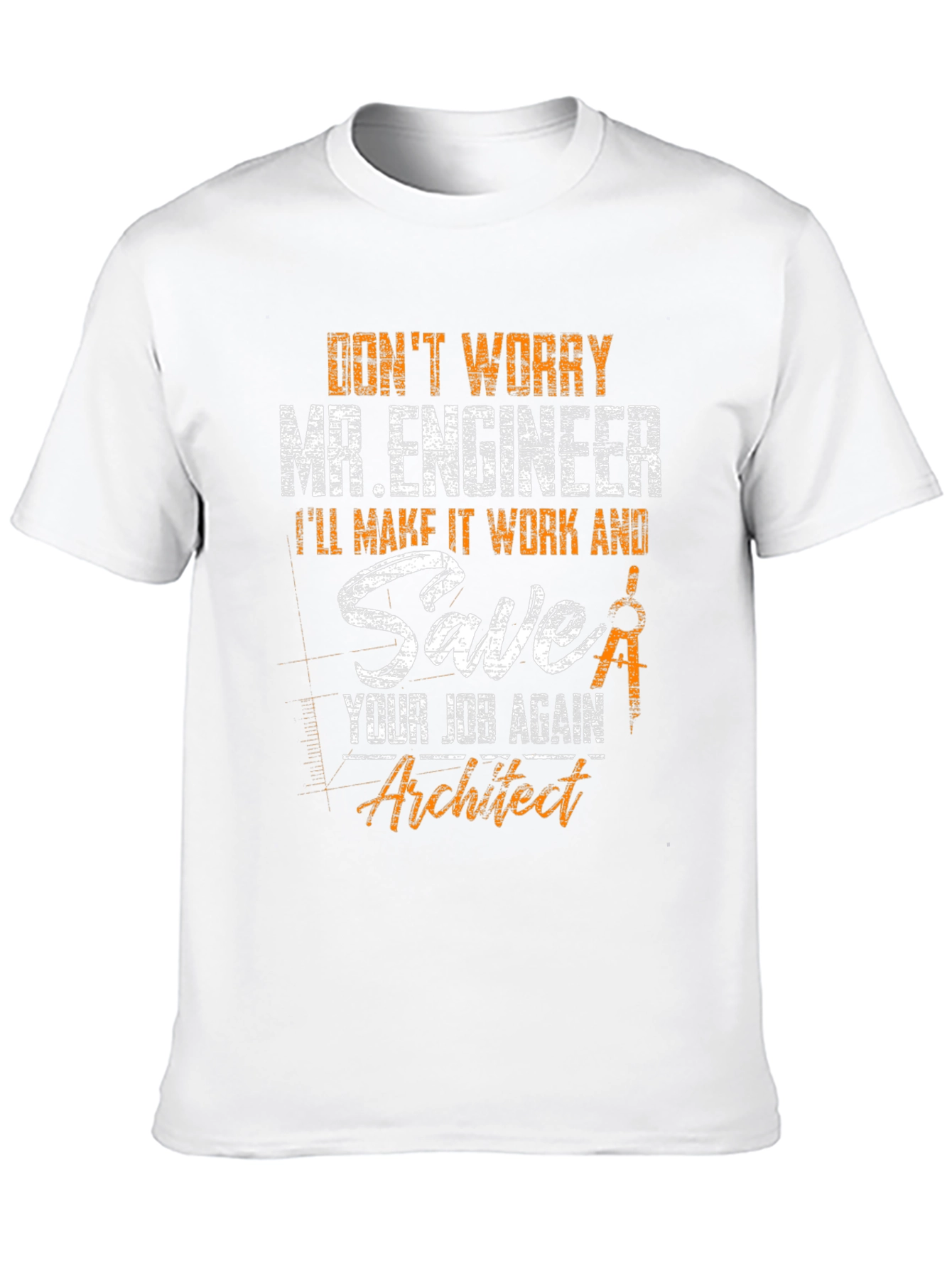 Engineer vs Architect Graphic Tee