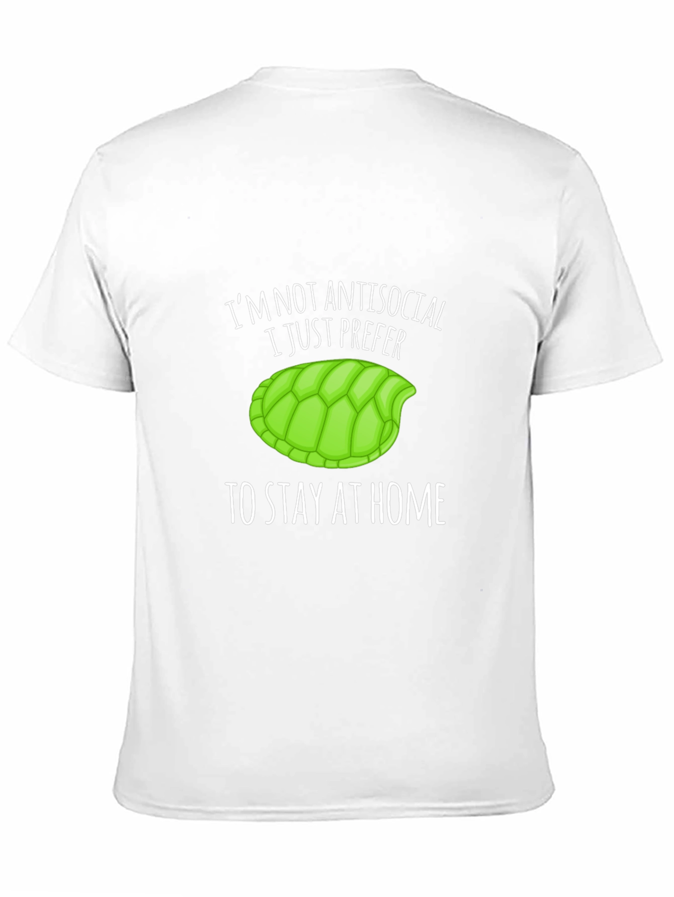 Im Not Antisocial Turtle Graphic T-Shirt