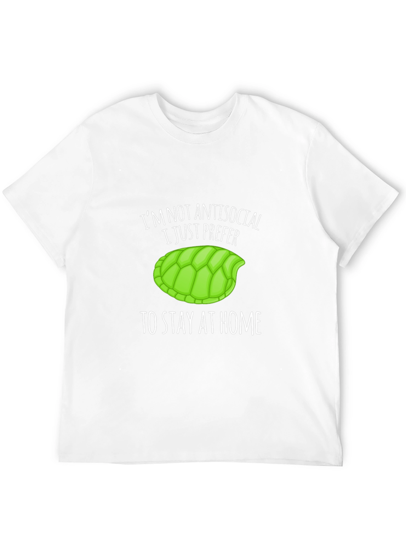 Im Not Antisocial Turtle Graphic T-Shirt