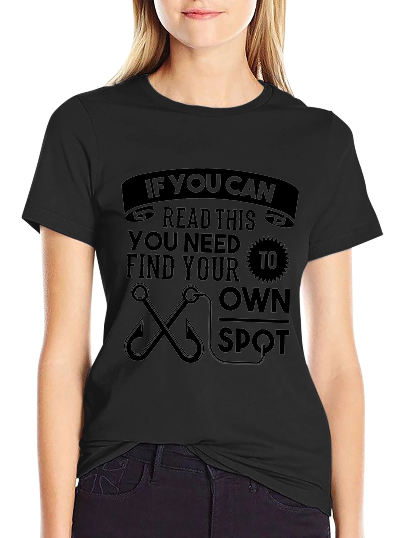 Funny Fishing T-Shirt - If You Can Read This