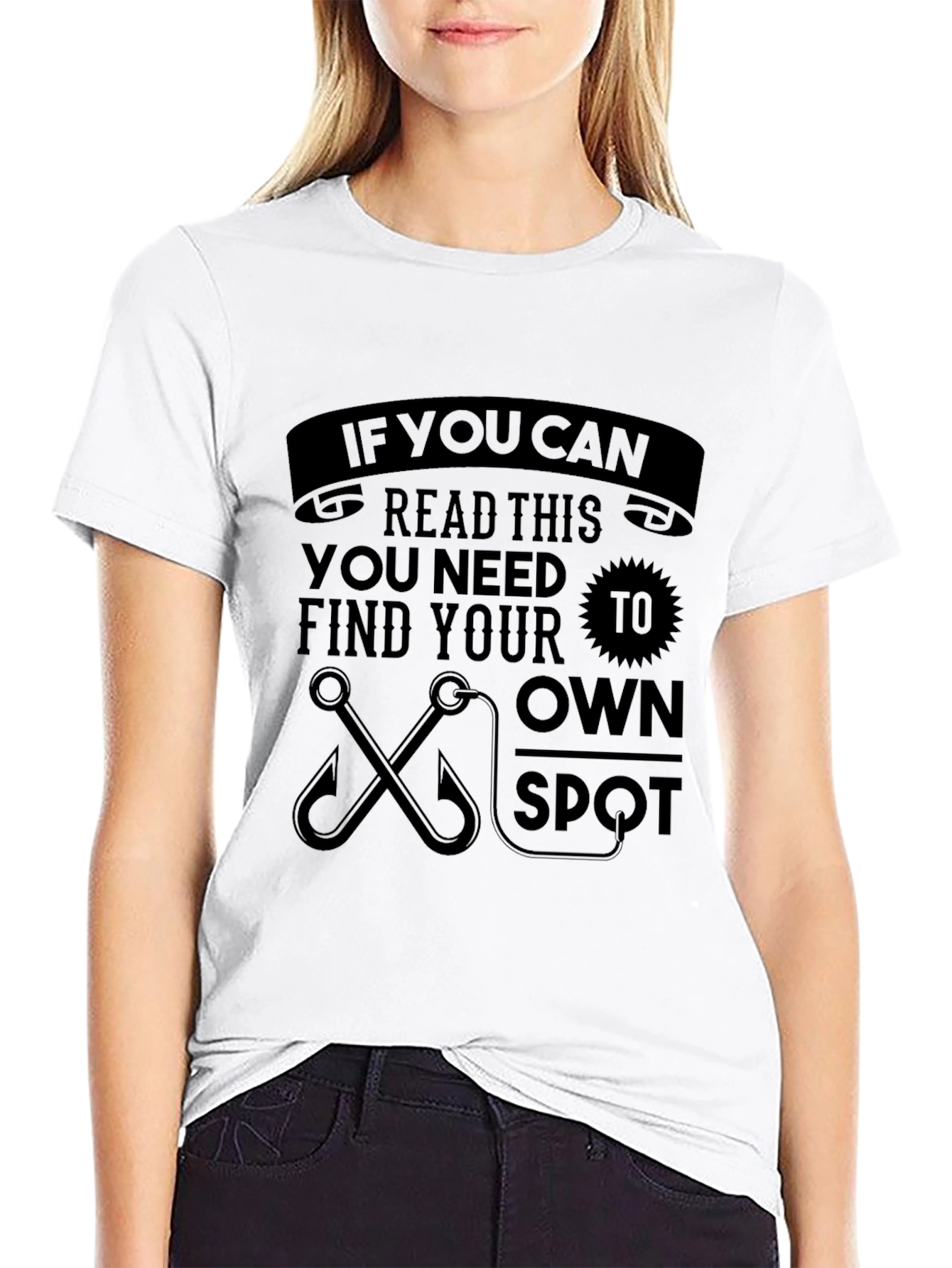 Funny Fishing T-Shirt - If You Can Read This