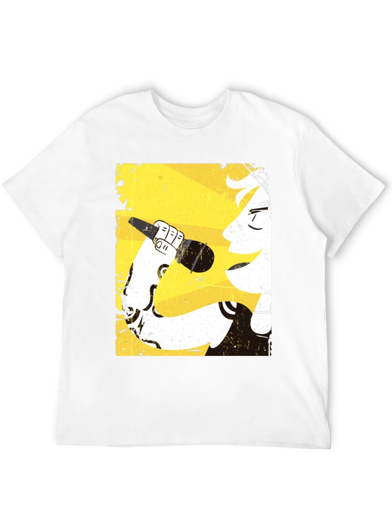 Retro Singer Graphic Tee - Cool Musician Shirt