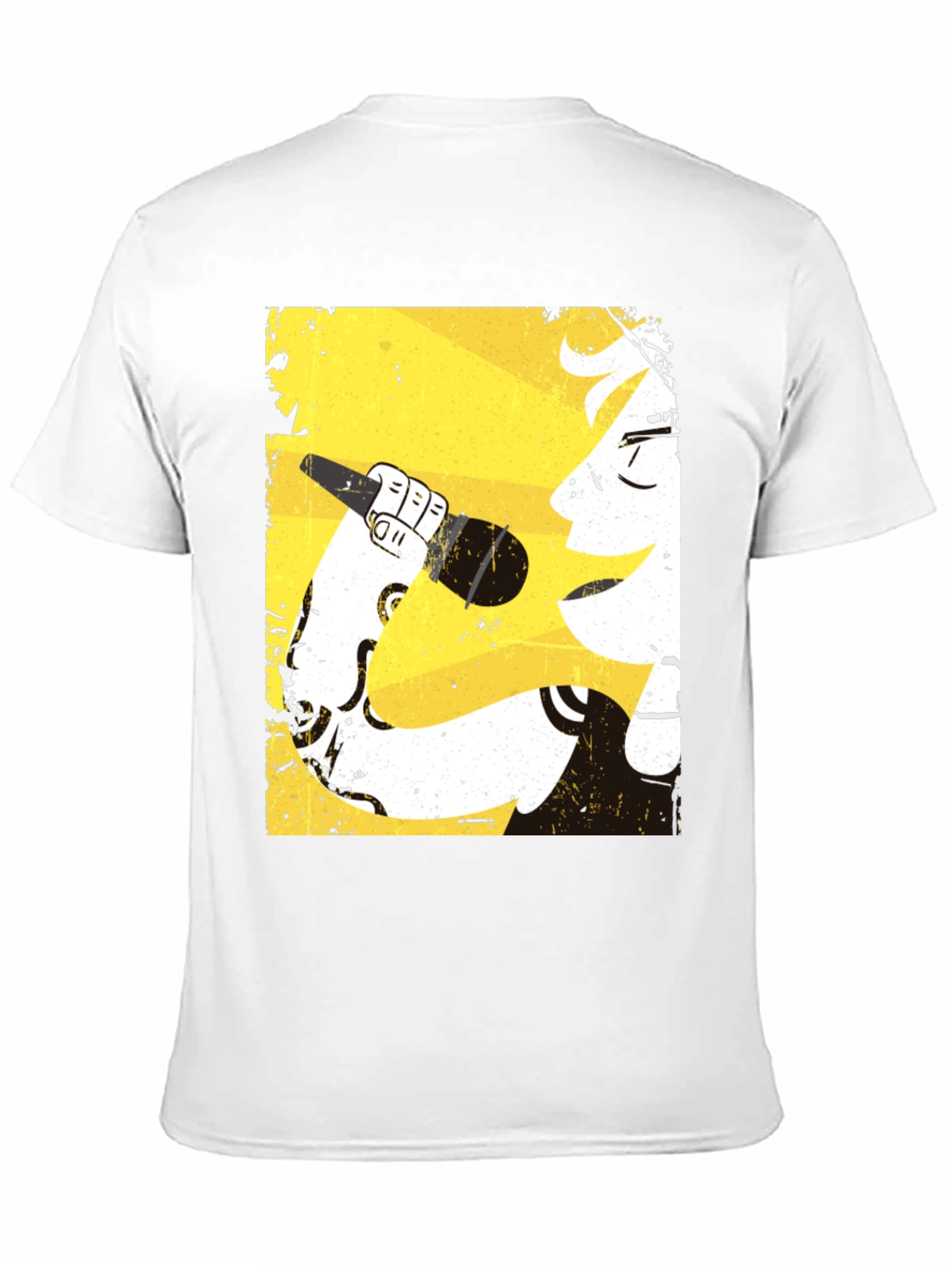 Retro Singer Graphic Tee - Cool Musician Shirt