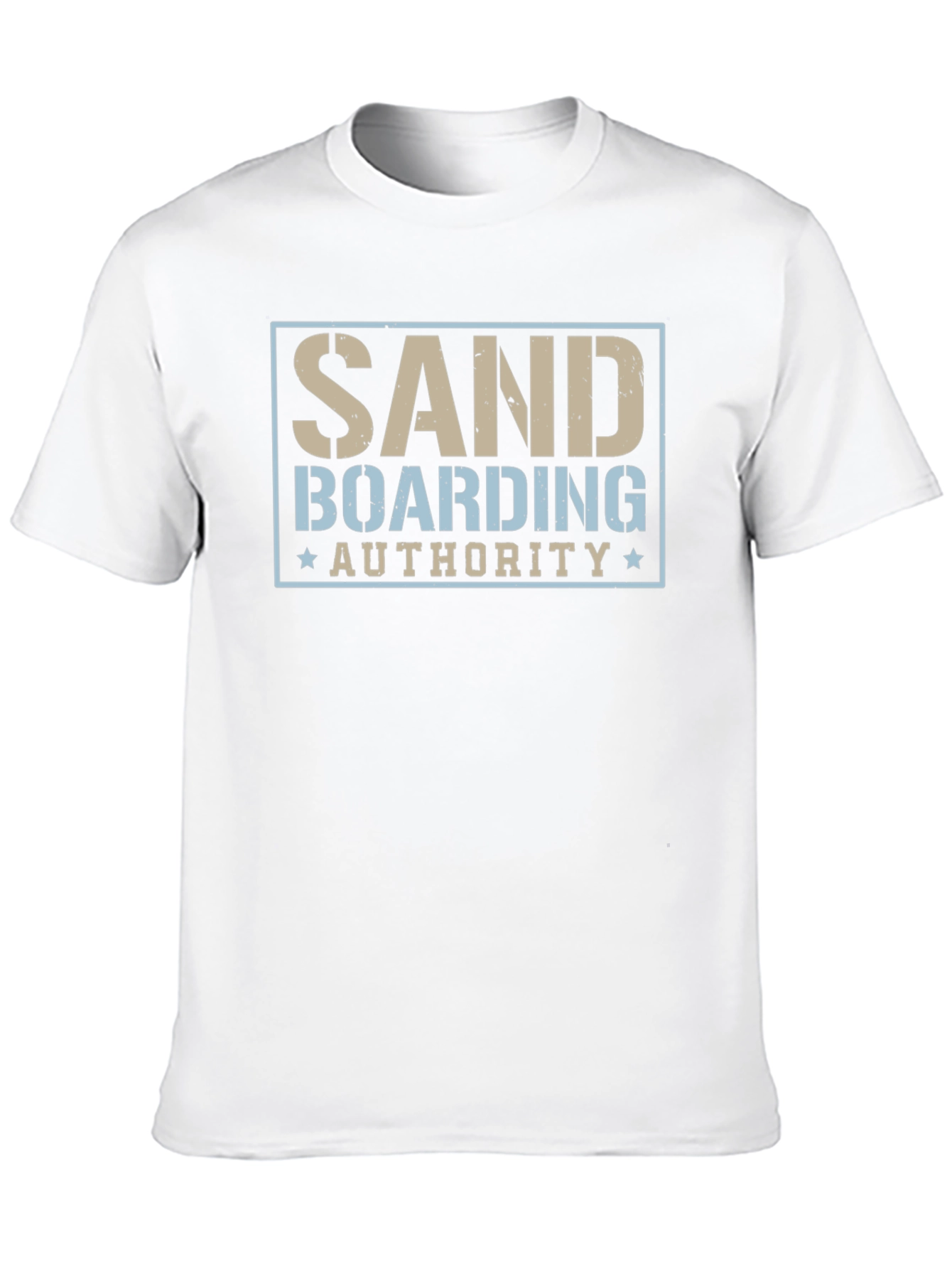 Sand Boarding Authority Black T-Shirt