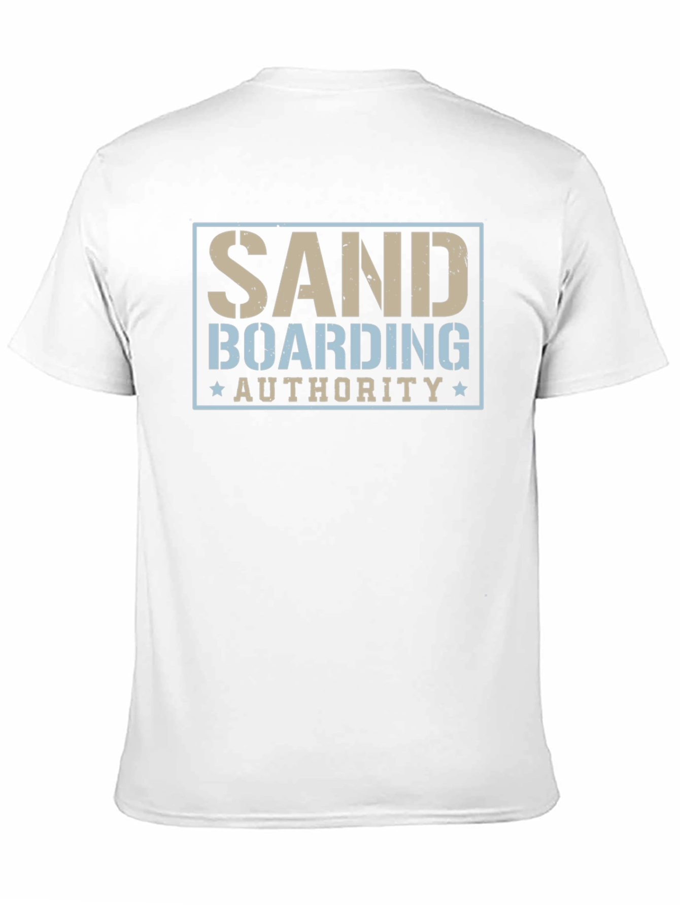 Sand Boarding Authority Black T-Shirt