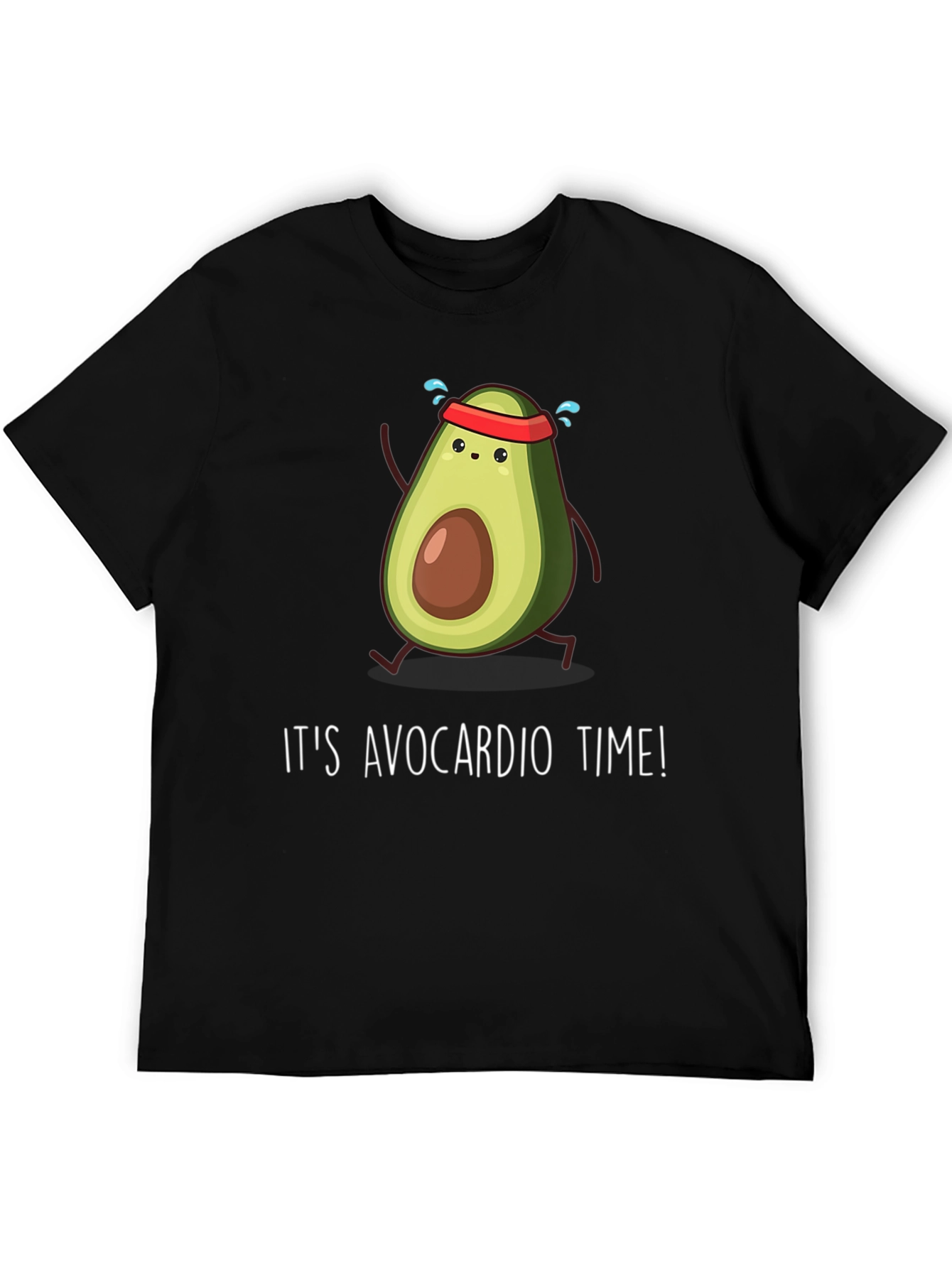 Avocardio Time Black T-Shirt