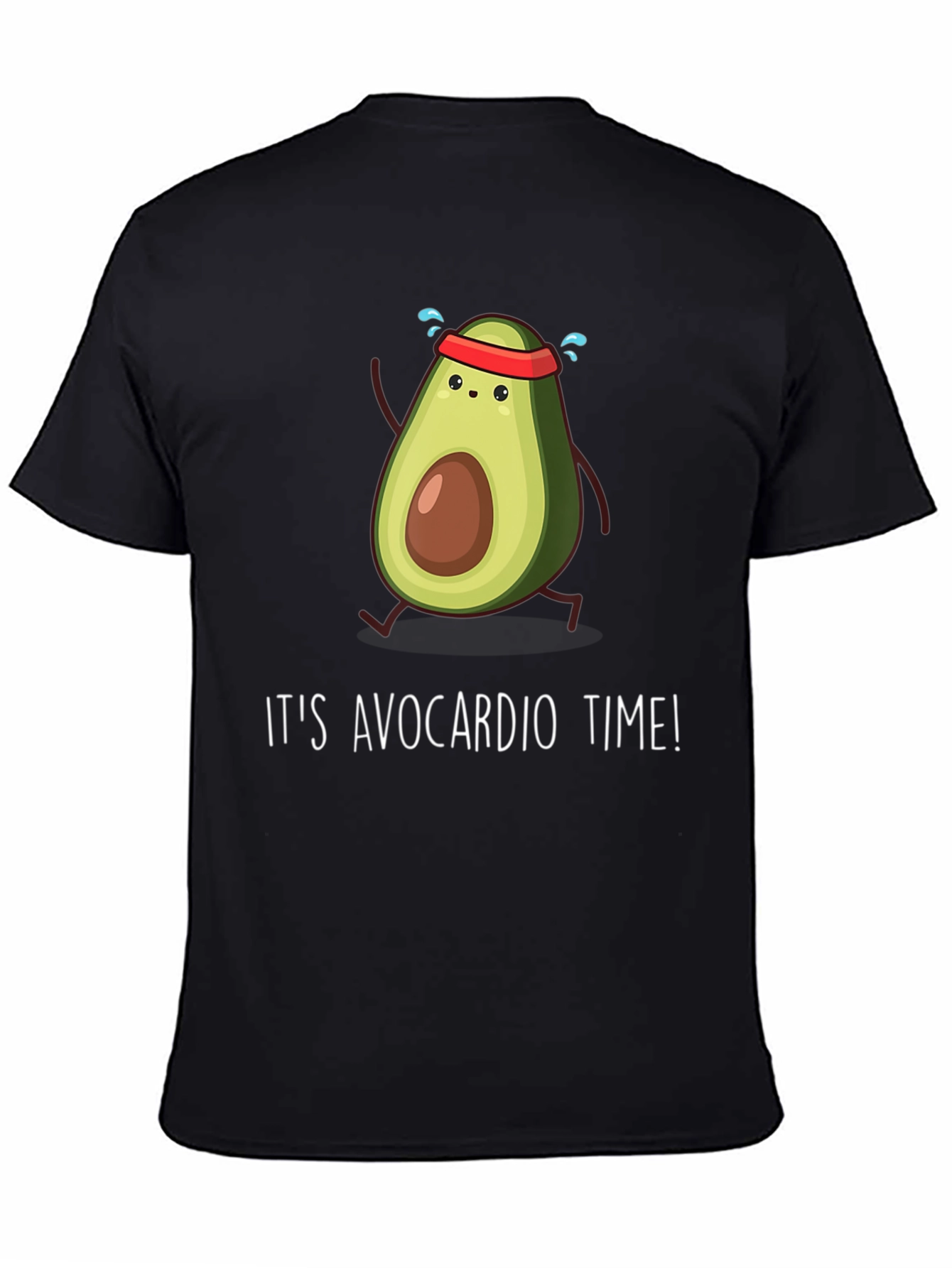Avocardio Time Black T-Shirt