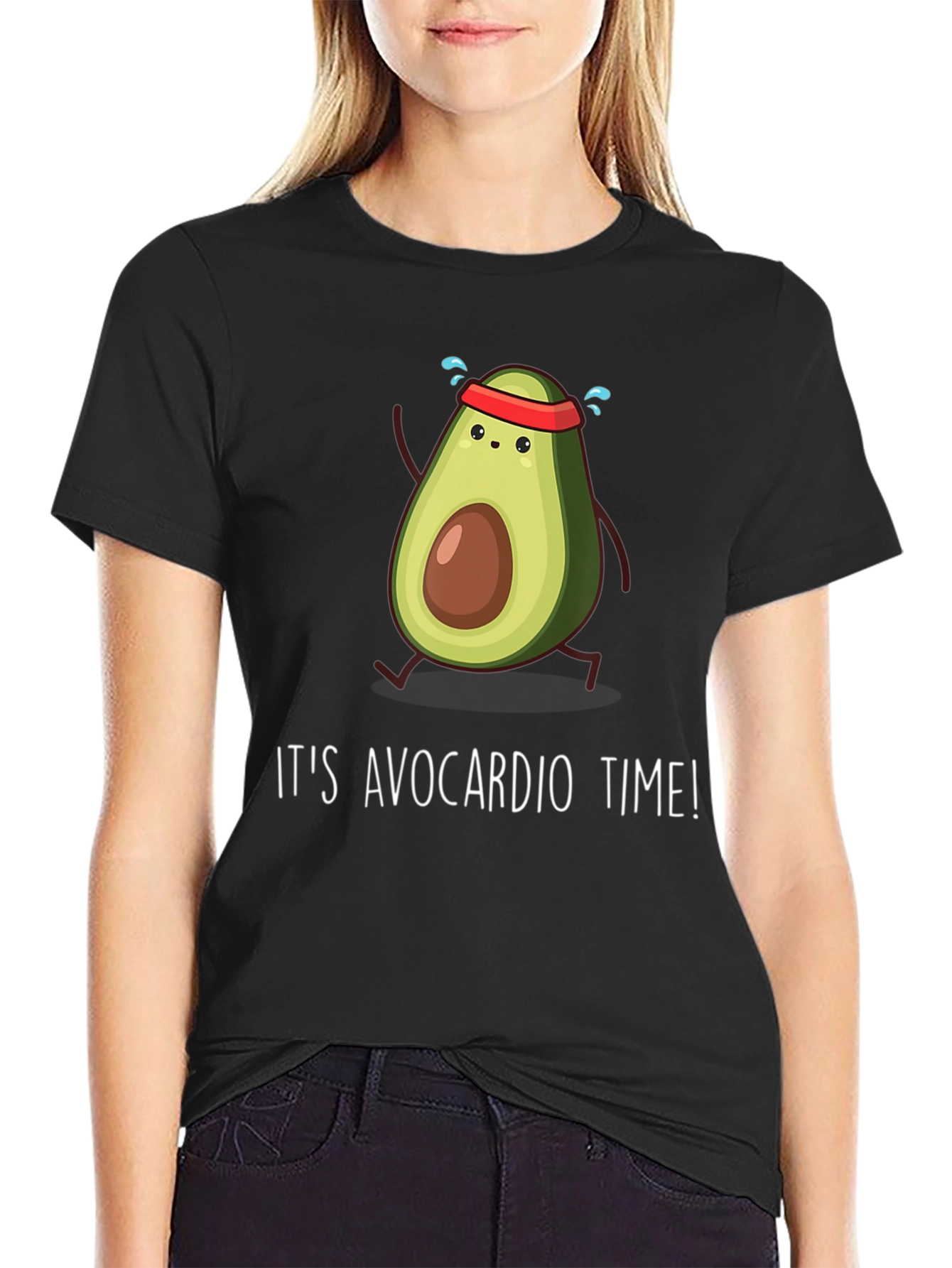 Avocardio Time Black T-Shirt