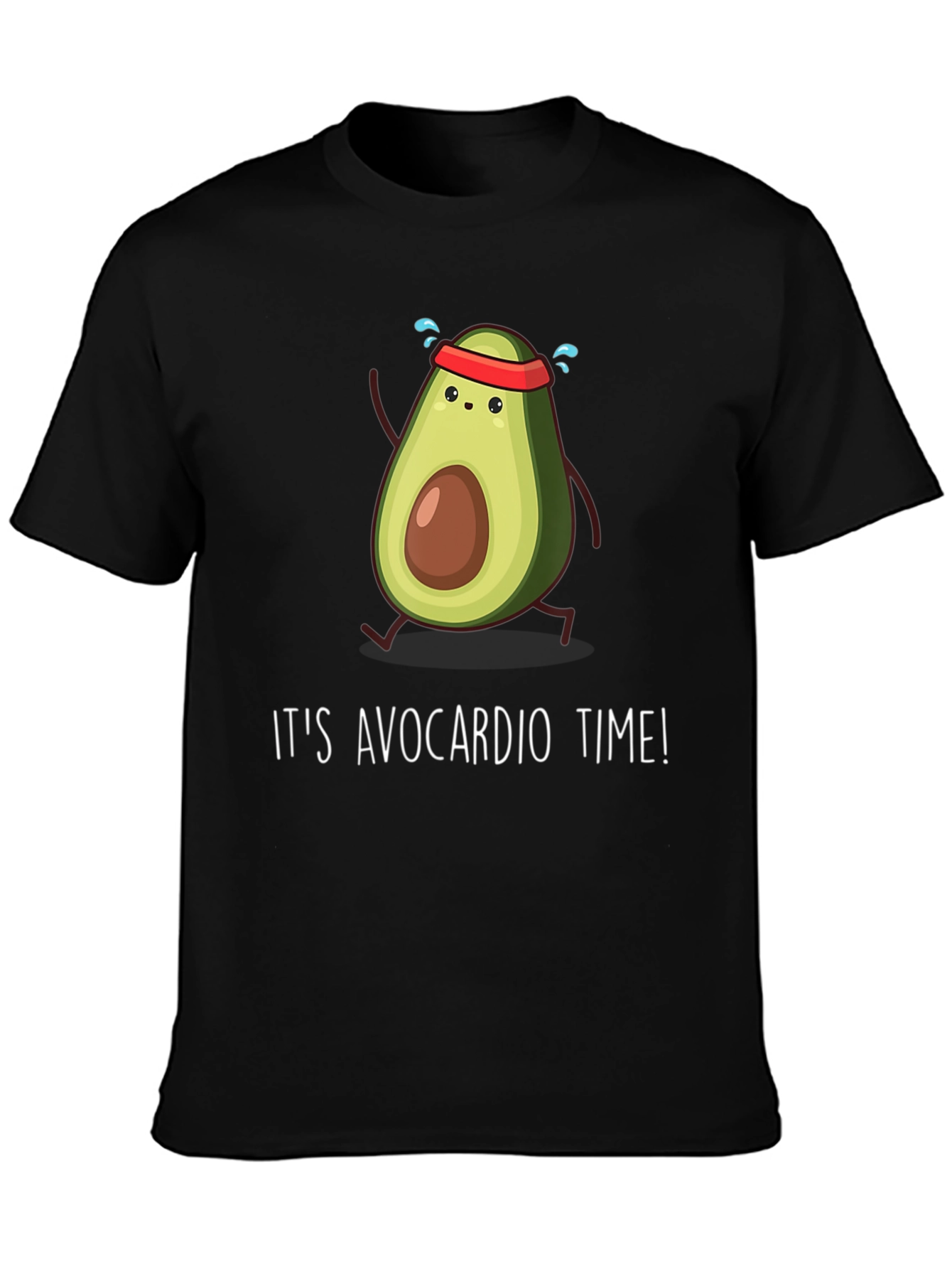Avocardio Time Black T-Shirt