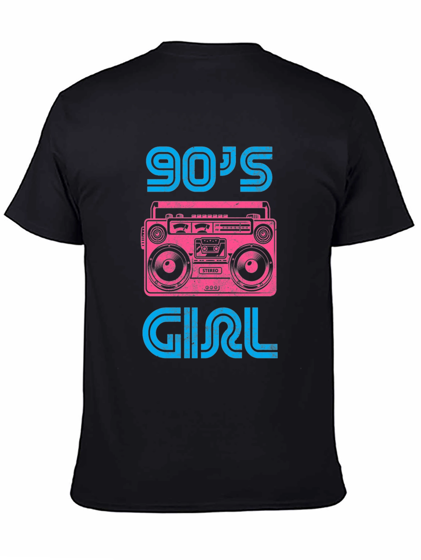 90s Girl Retro Boombox T-Shirt