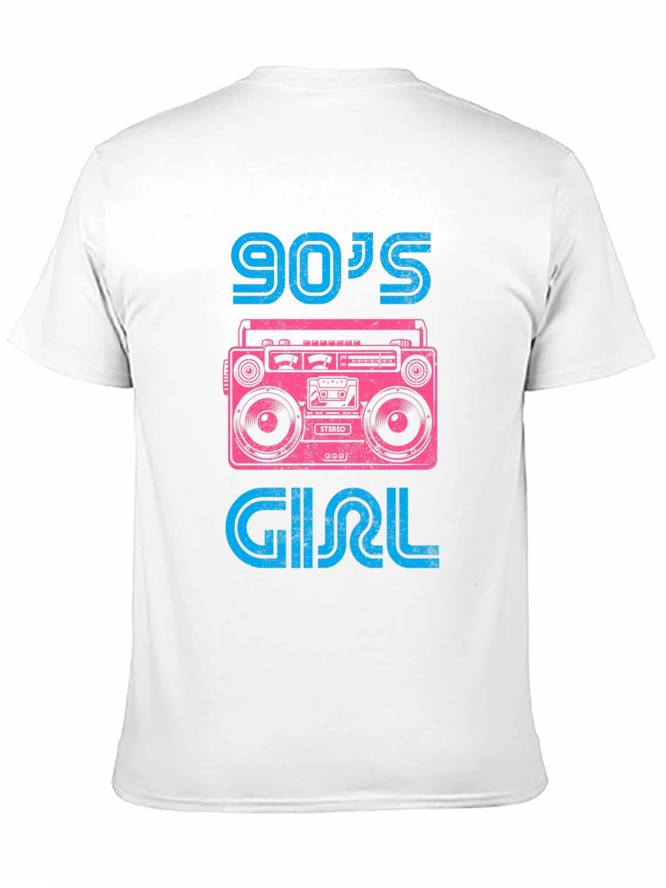 90s Girl Retro Boombox T-Shirt