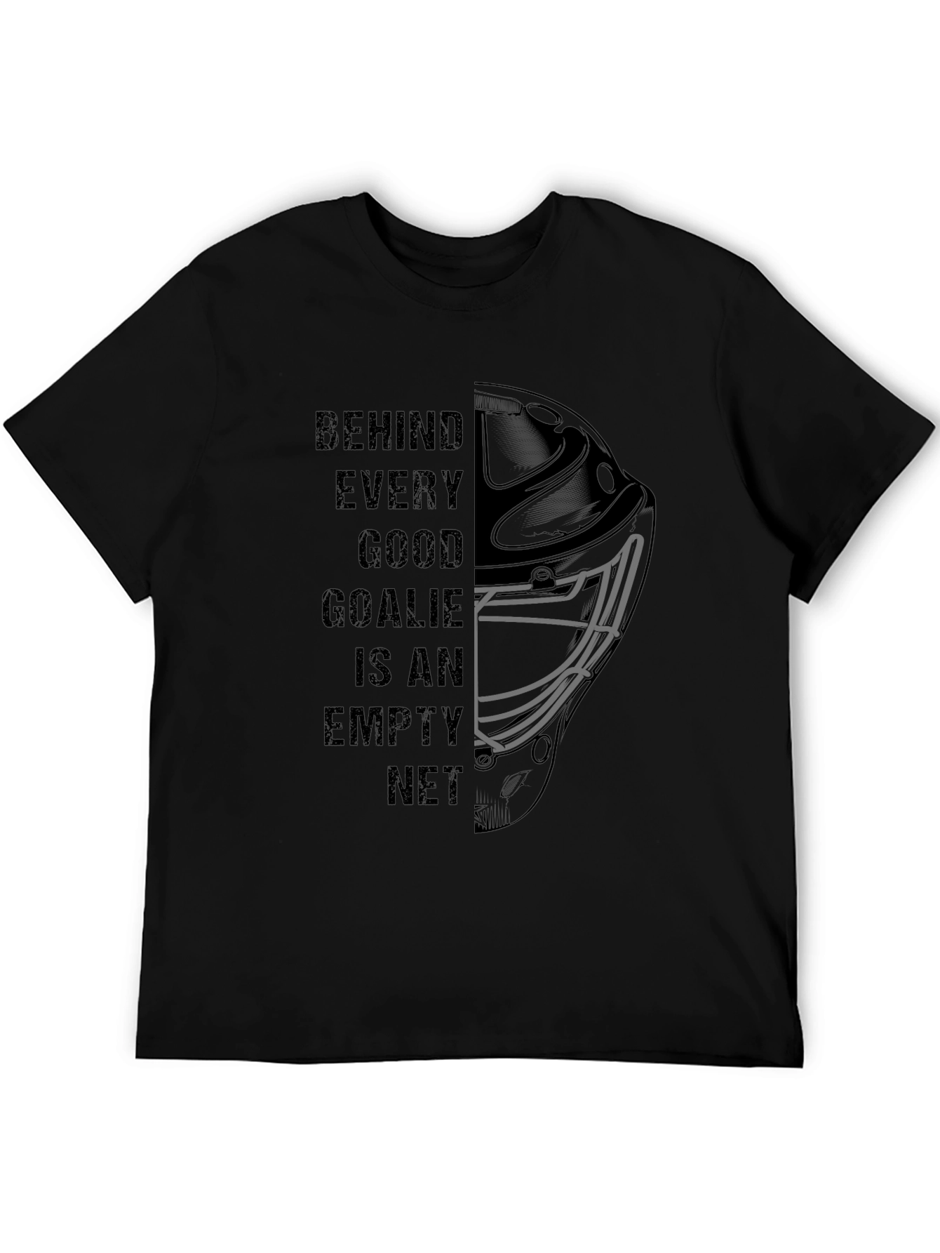 Hockey Goalie T-Shirt - Behind Every Good Goalie...