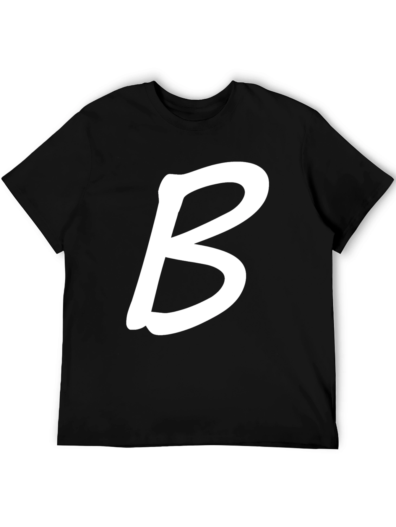 Initial B T-Shirt - Stylish Monogram Tee