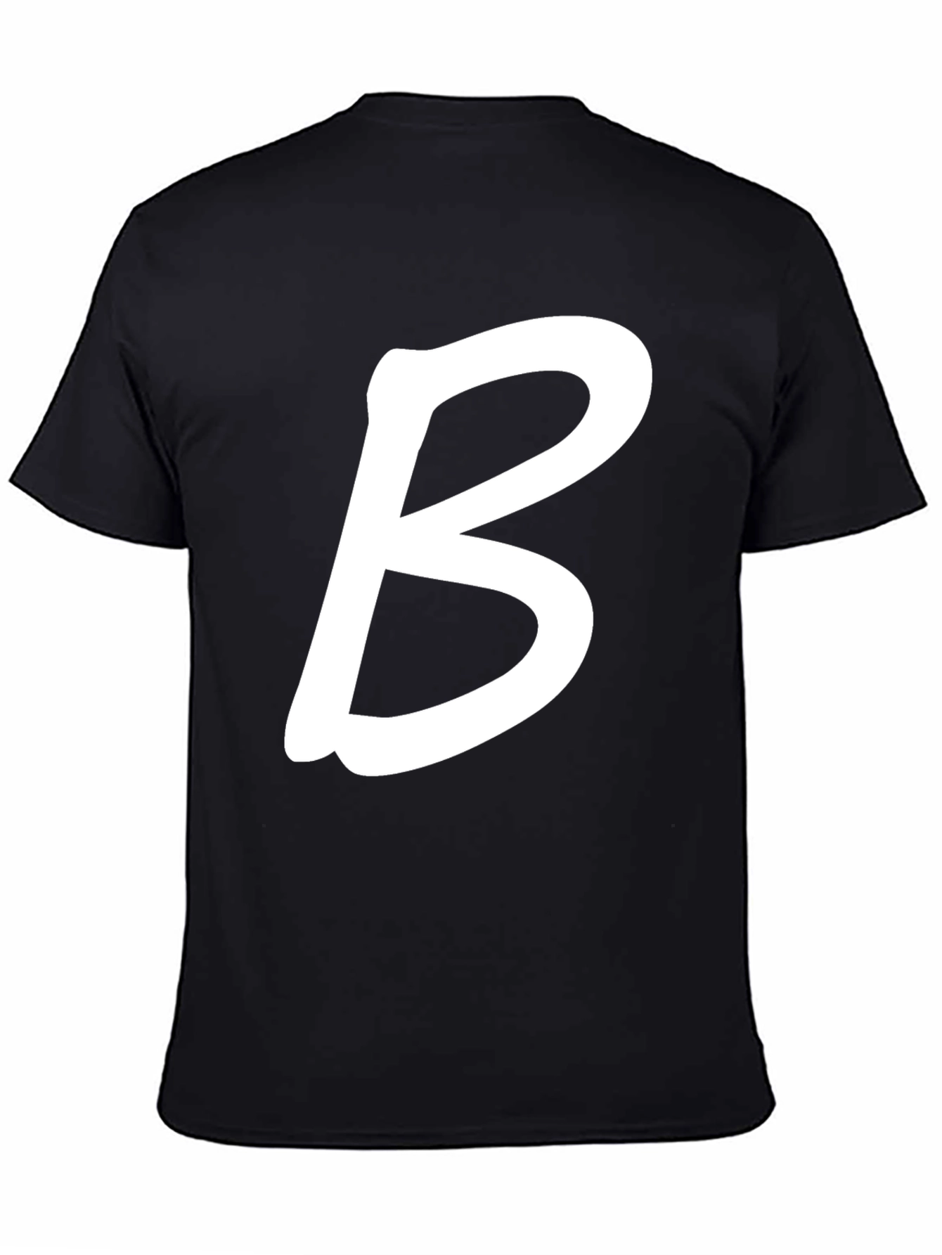 Initial B T-Shirt - Stylish Monogram Tee