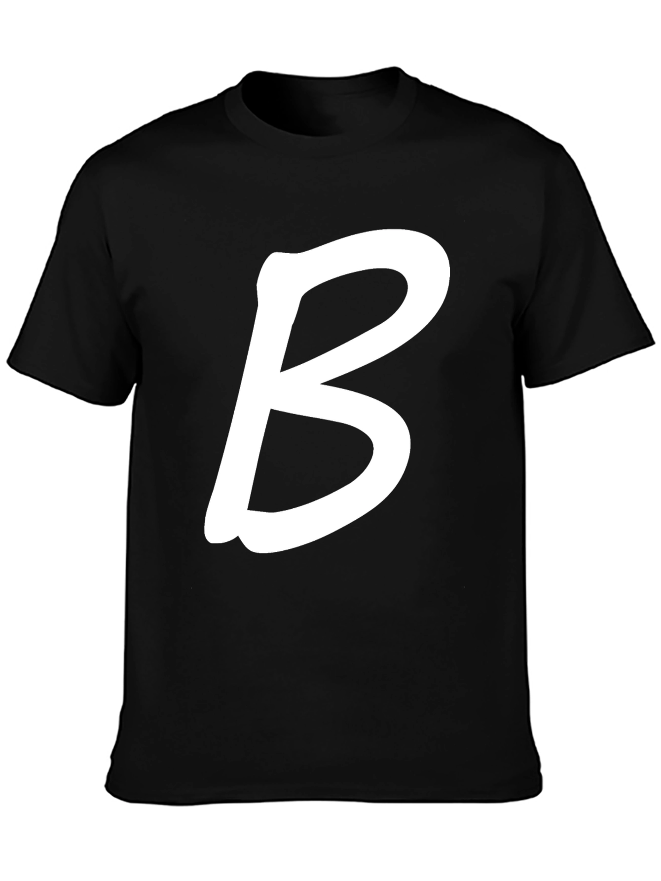 Initial B T-Shirt - Stylish Monogram Tee