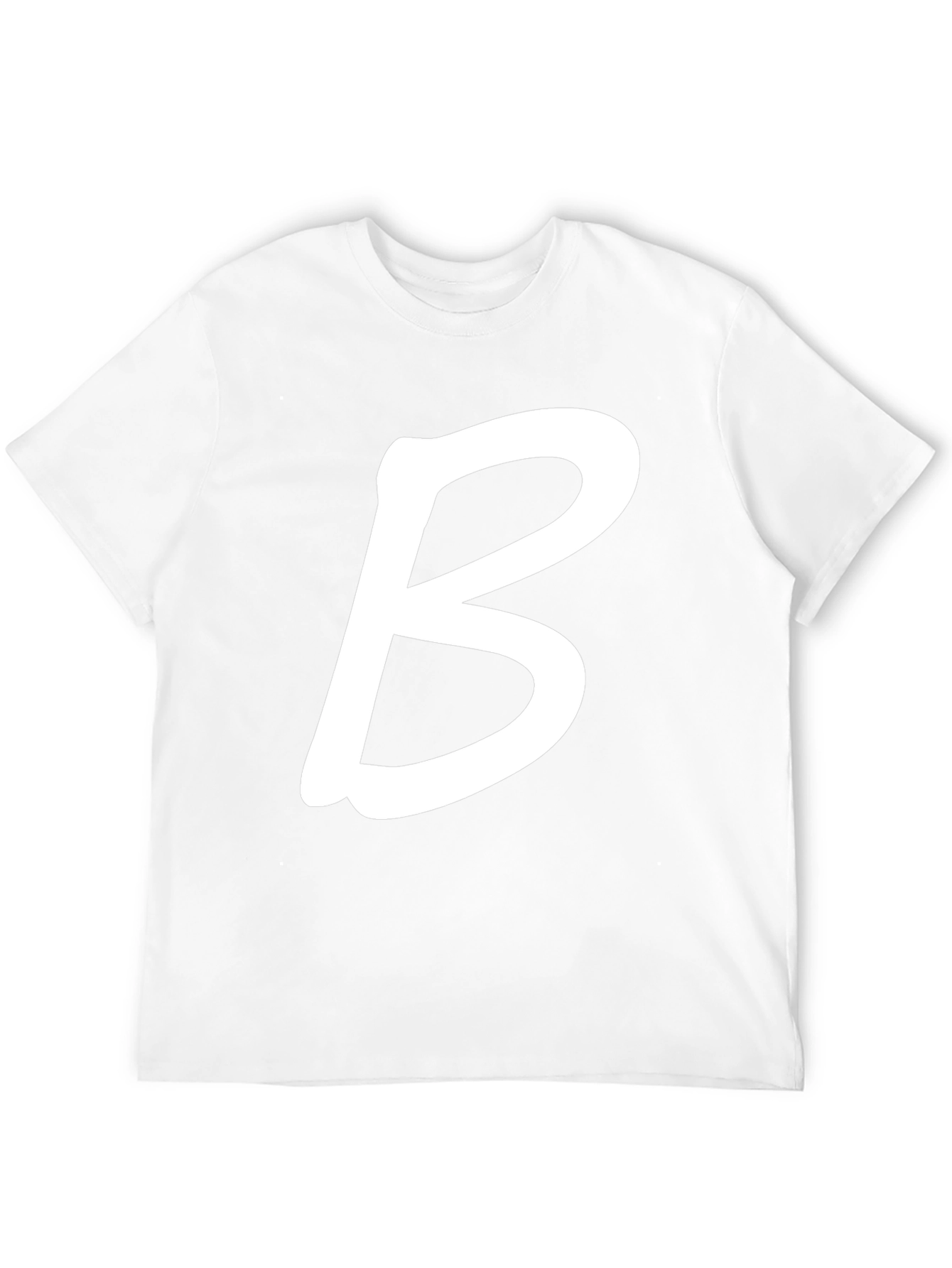Initial B T-Shirt - Stylish Monogram Tee