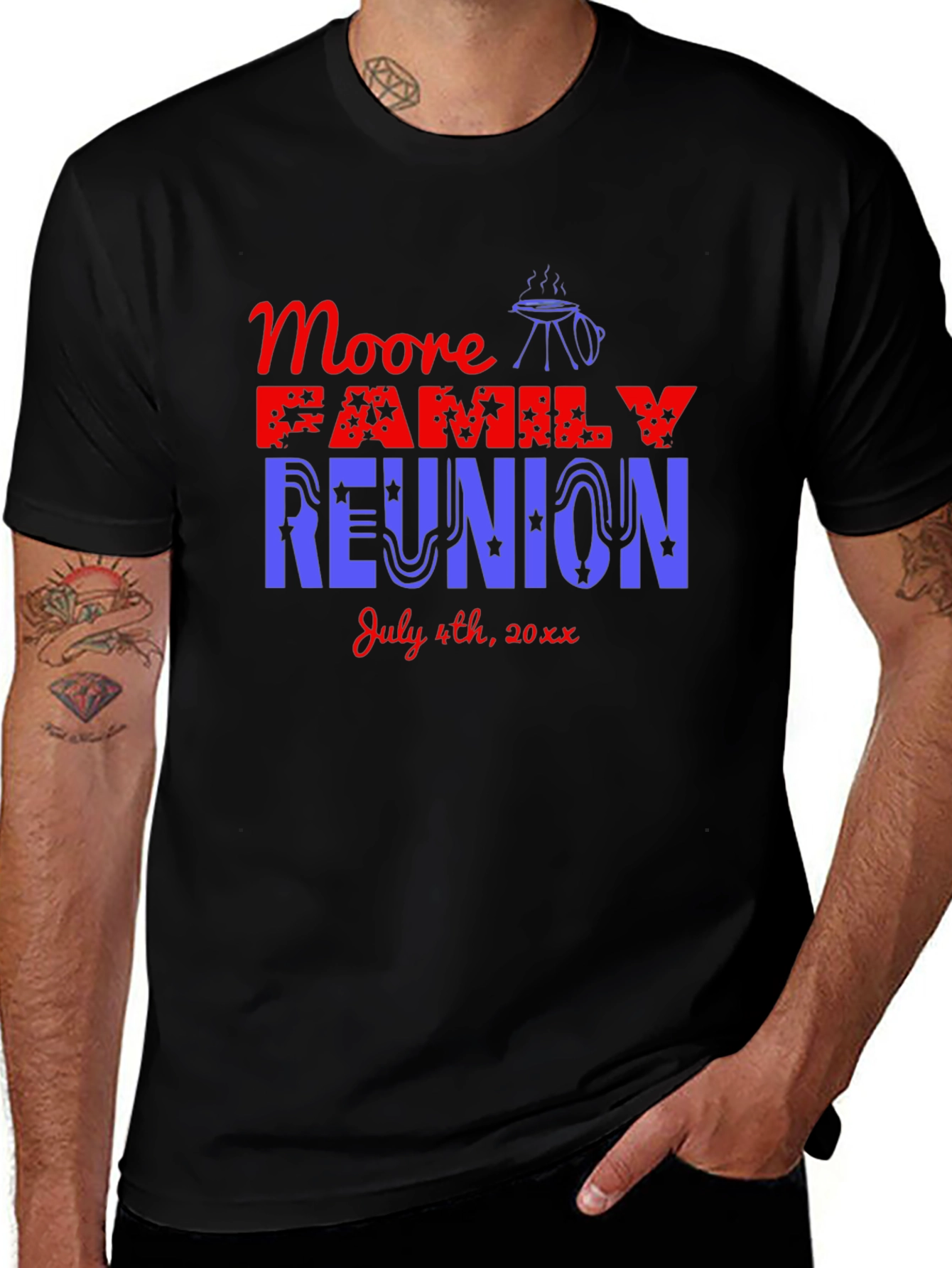 Moore Family Reunion BBQ T-Shirt