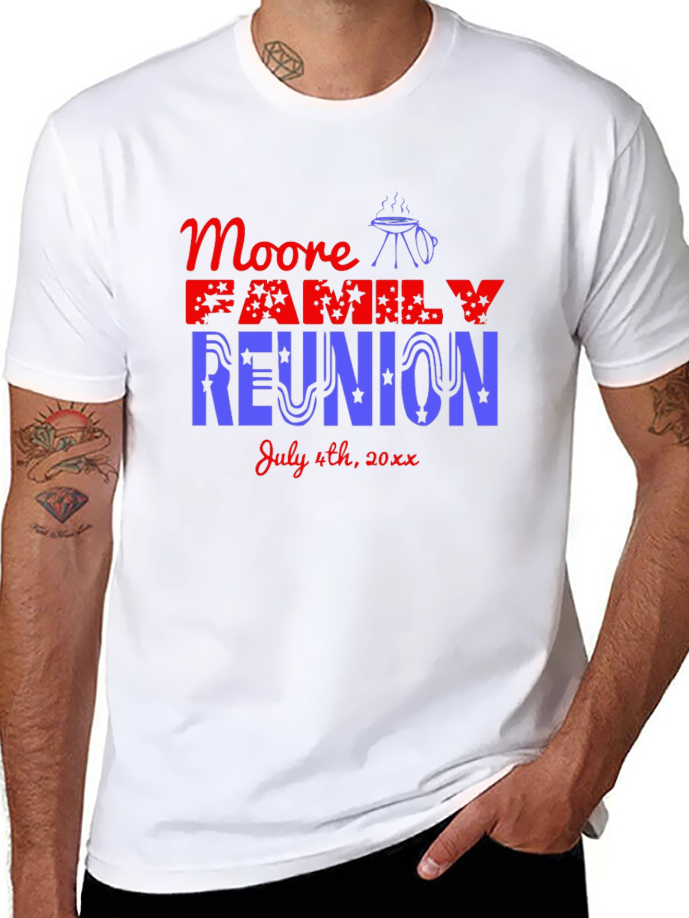 Moore Family Reunion BBQ T-Shirt