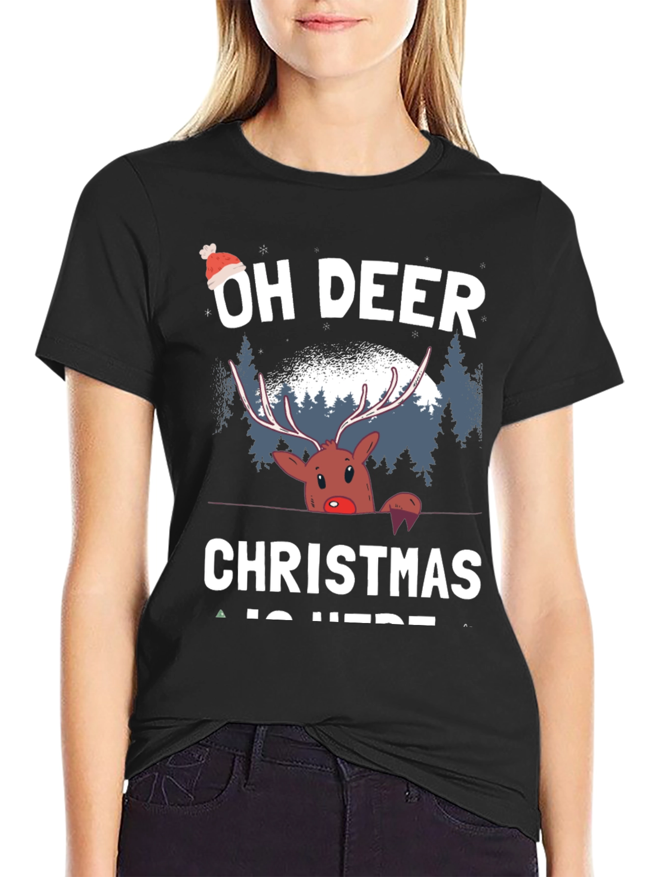 Oh Deer Christmas T-Shirt