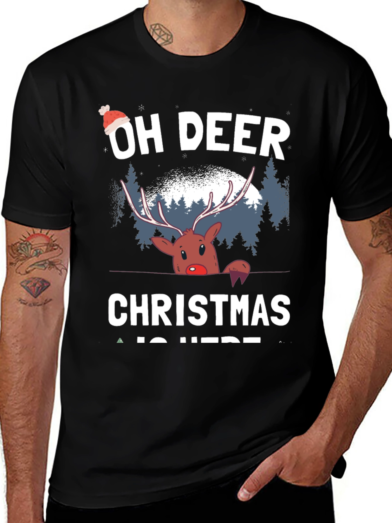 Oh Deer Christmas T-Shirt