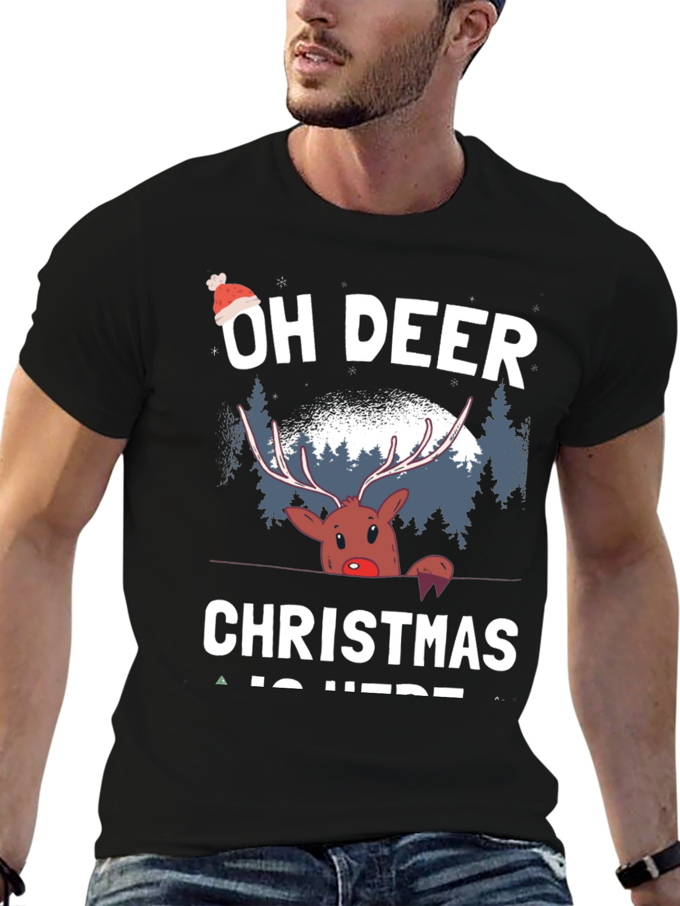 Oh Deer Christmas T-Shirt
