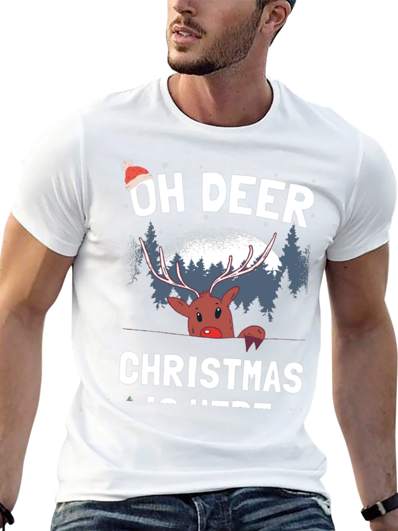 Oh Deer Christmas T-Shirt