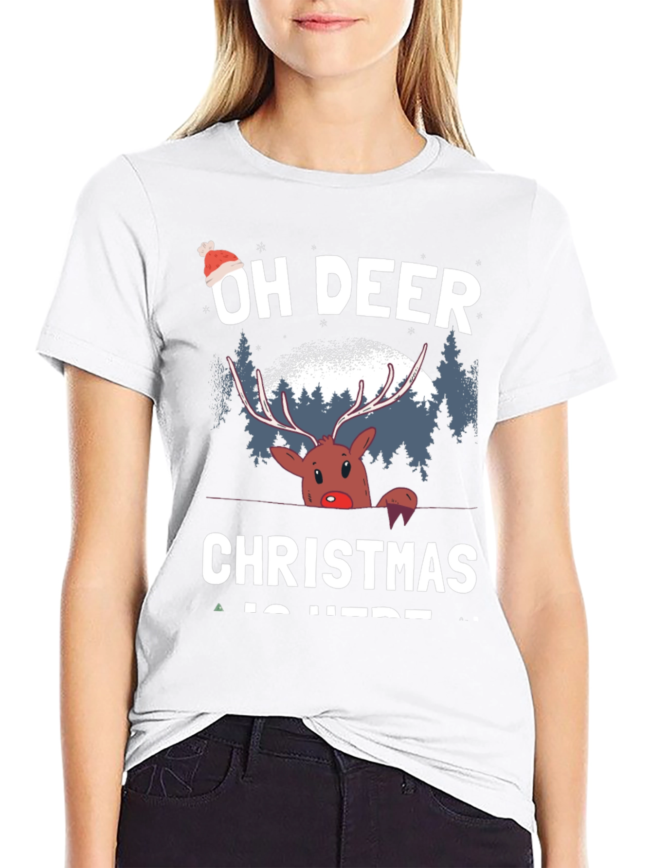 Oh Deer Christmas T-Shirt