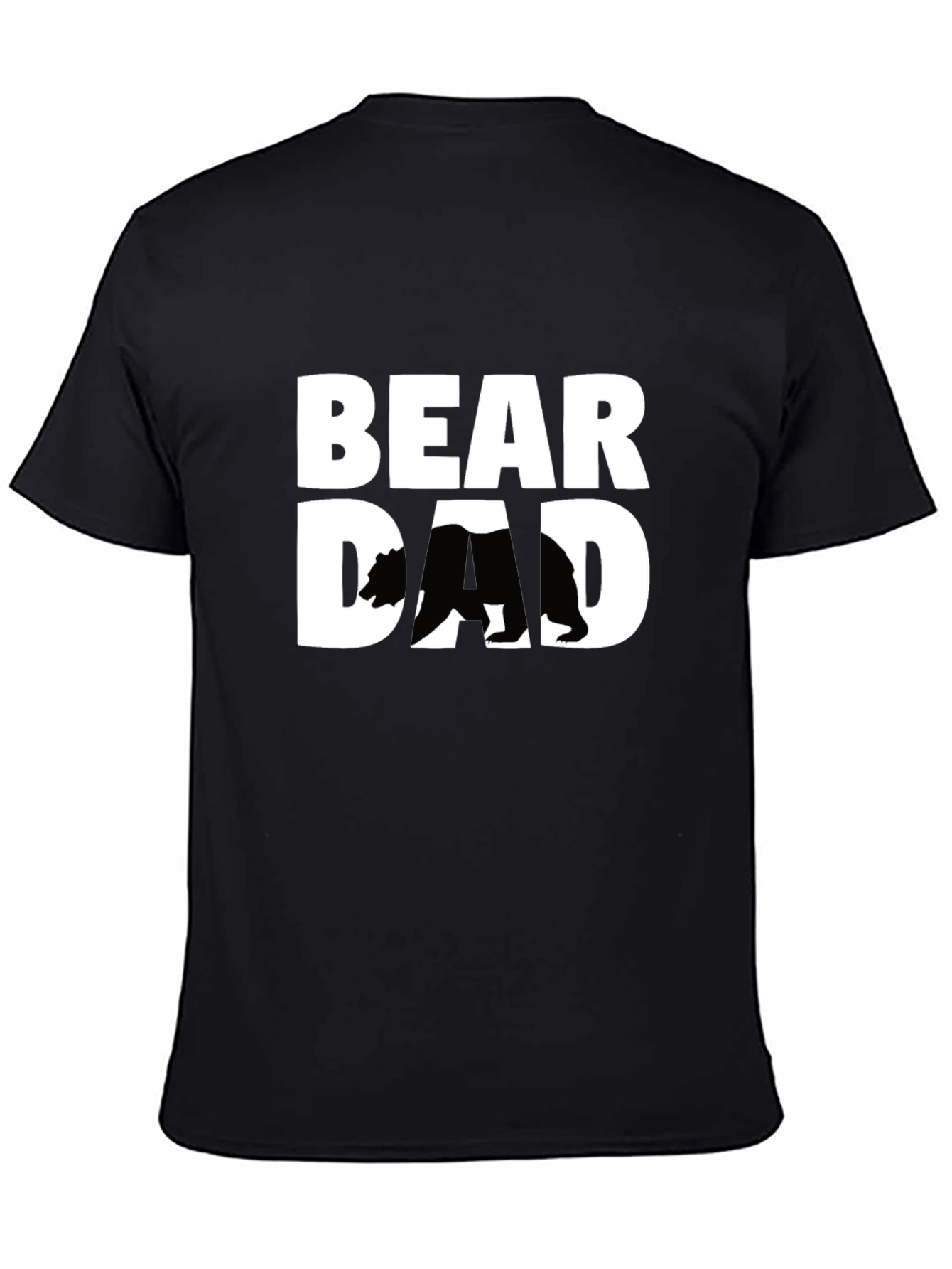 Bear Dad Graphic T-Shirt - Fathers Day Gift
