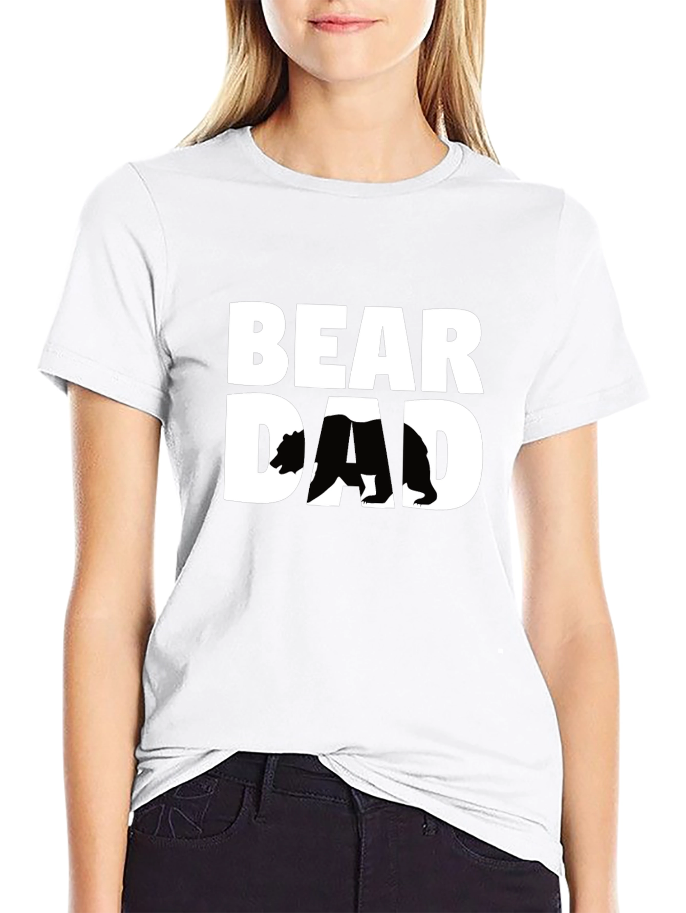 Bear Dad Graphic T-Shirt - Fathers Day Gift
