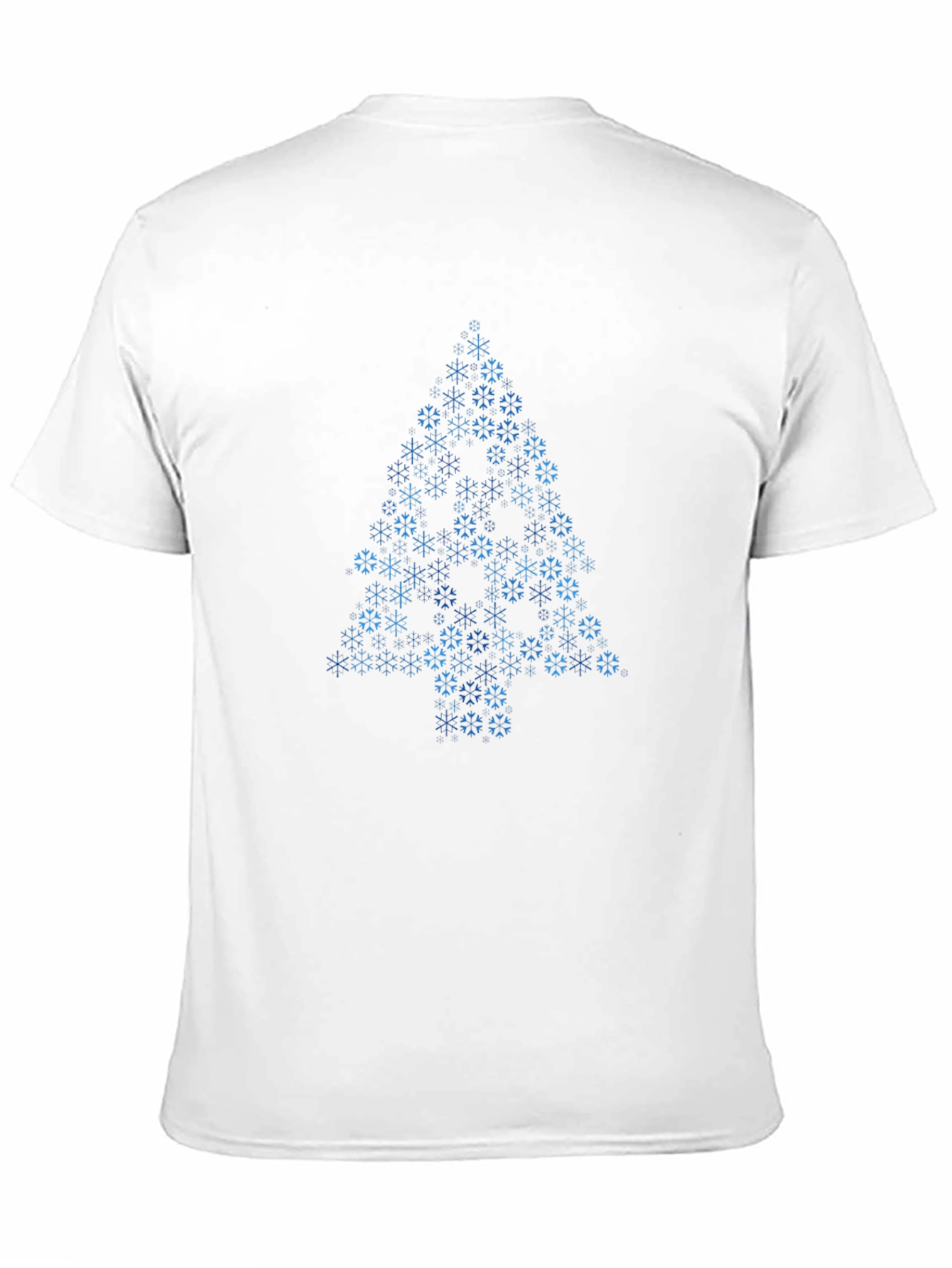 Snowflake Christmas Tree Graphic Tee
