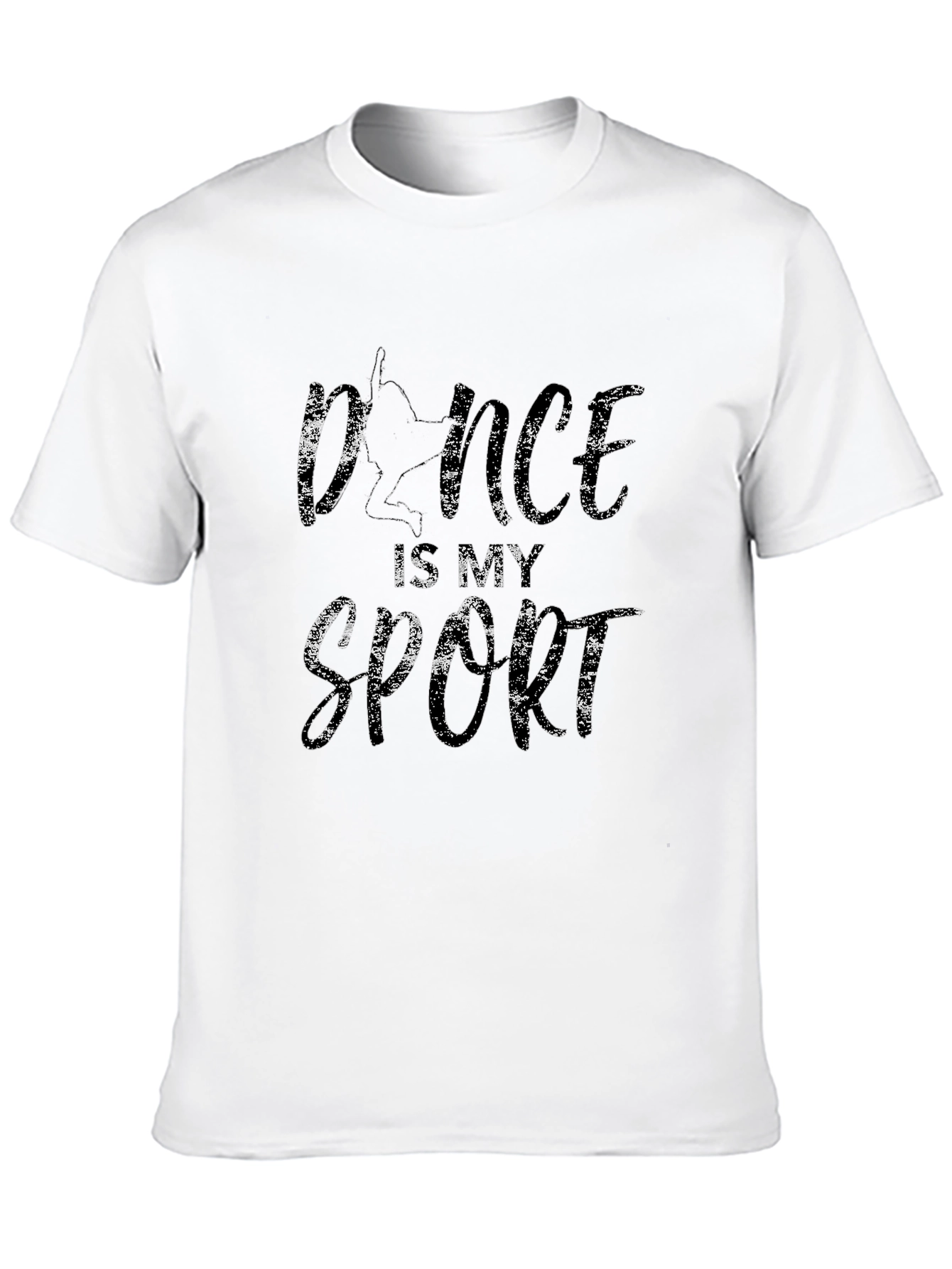 Dance is My Sport Mens Black T-Shirt