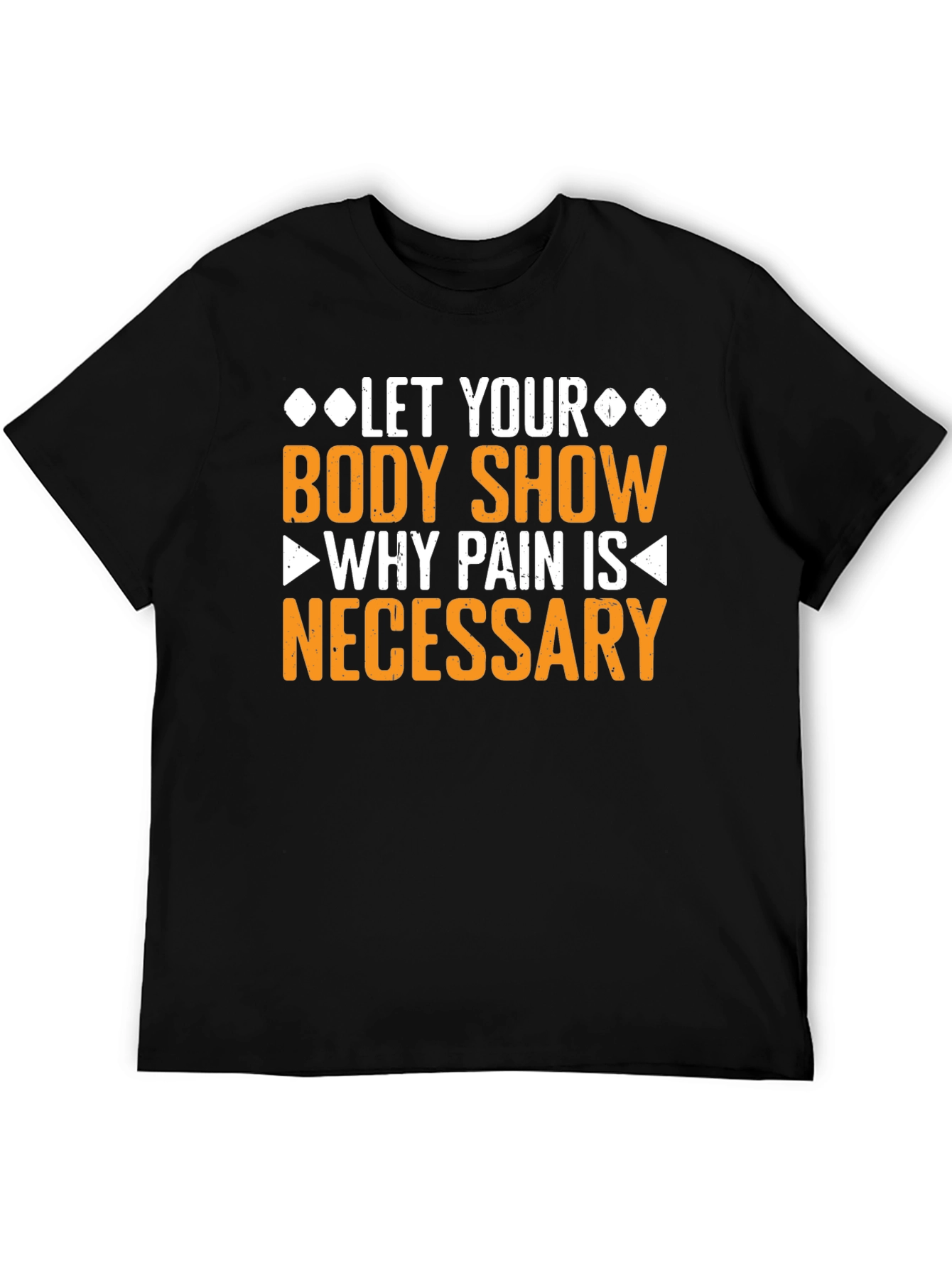 Motivational Fitness Graphic T-Shirt