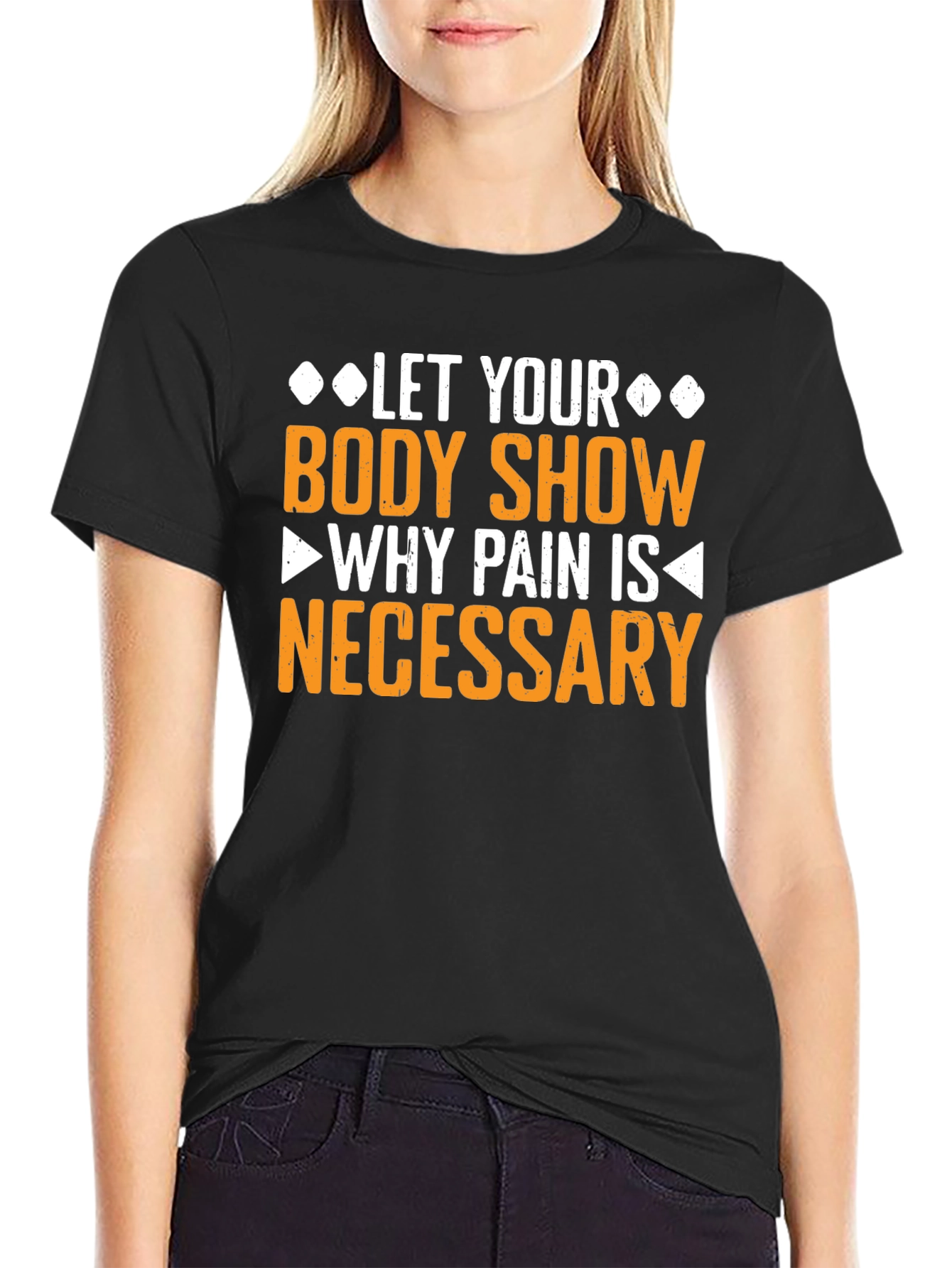 Motivational Fitness Graphic T-Shirt