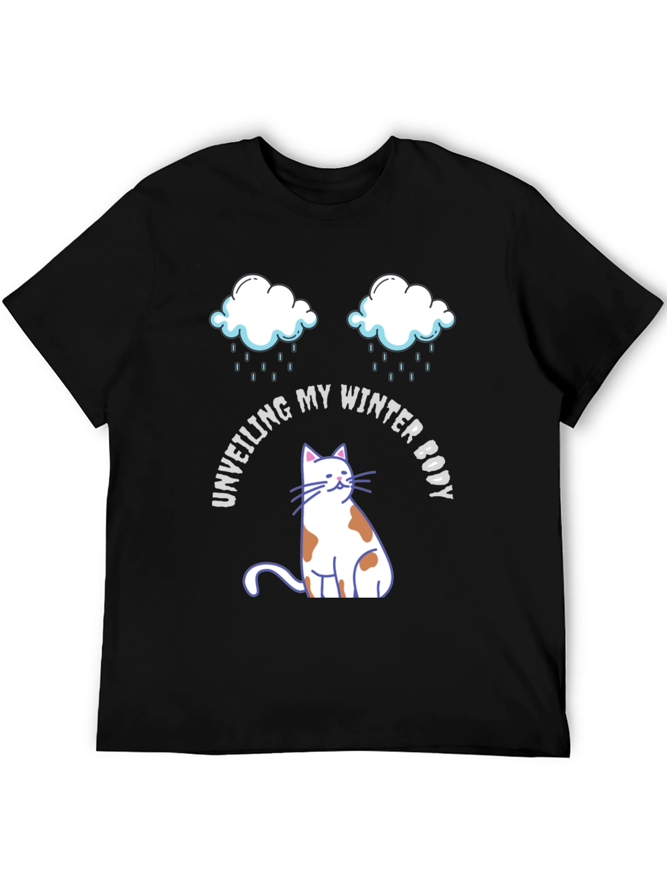 Unveiling Winter Body T-Shirt - Cat Graphic Tee