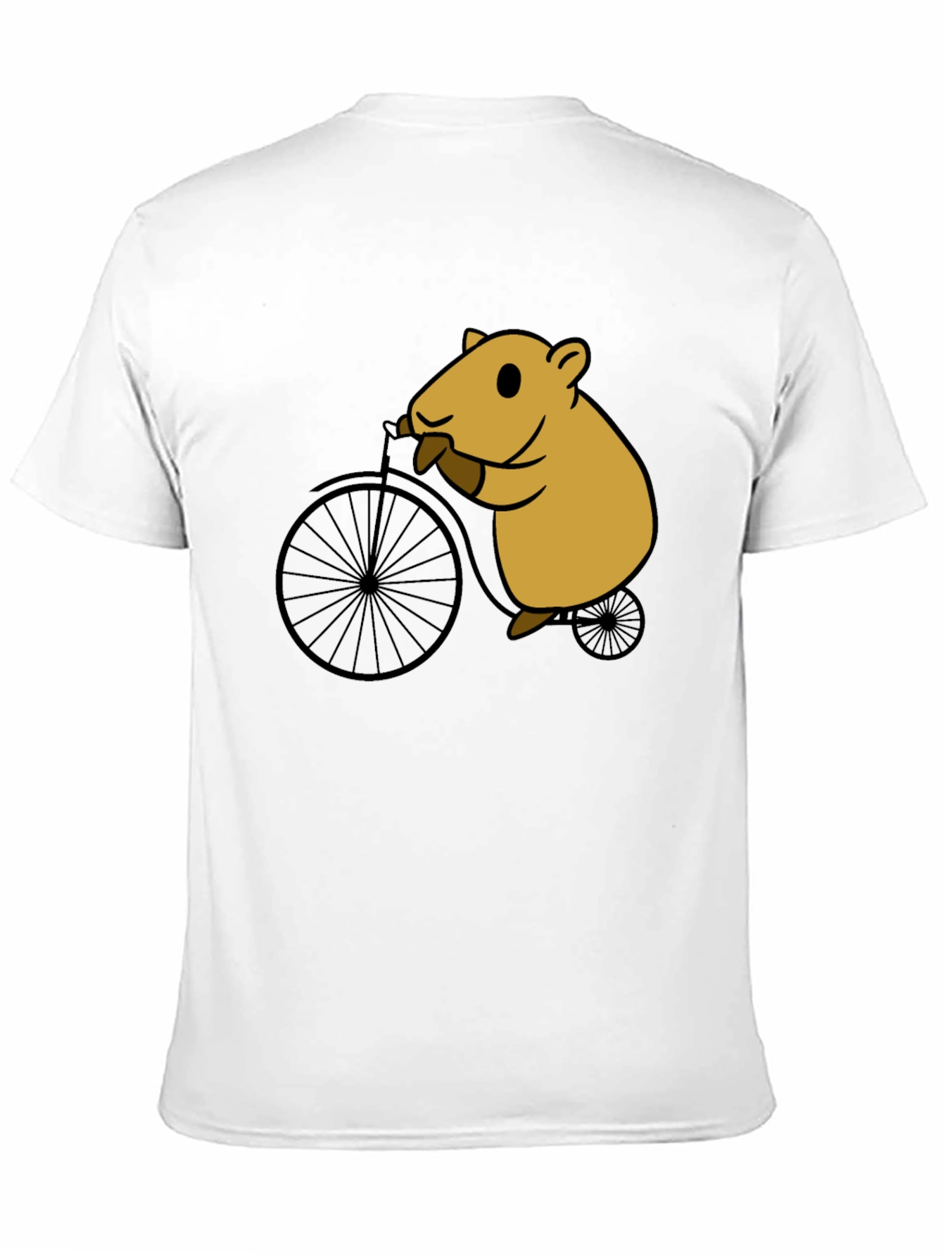 Hamster on Bike Graphic Tee - Unisex