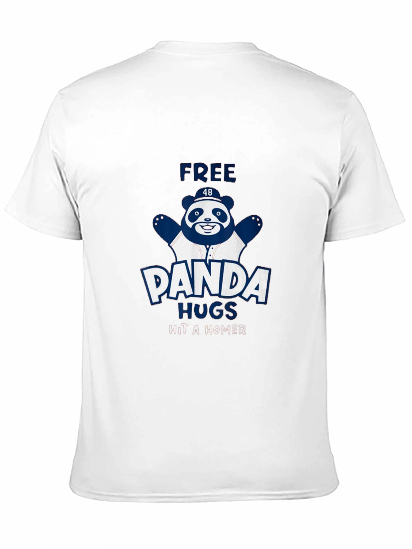 Panda Hugs T-Shirt - Baseball Fan Tee