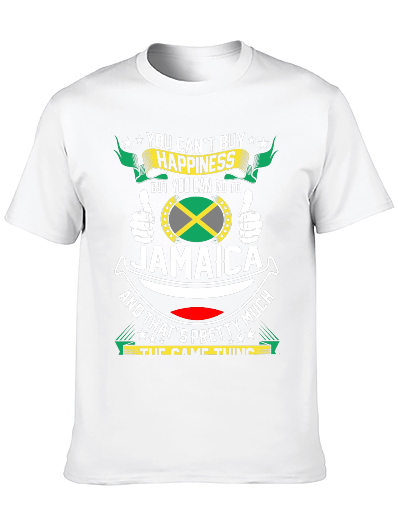 Jamaica Happiness Graphic T-Shirt