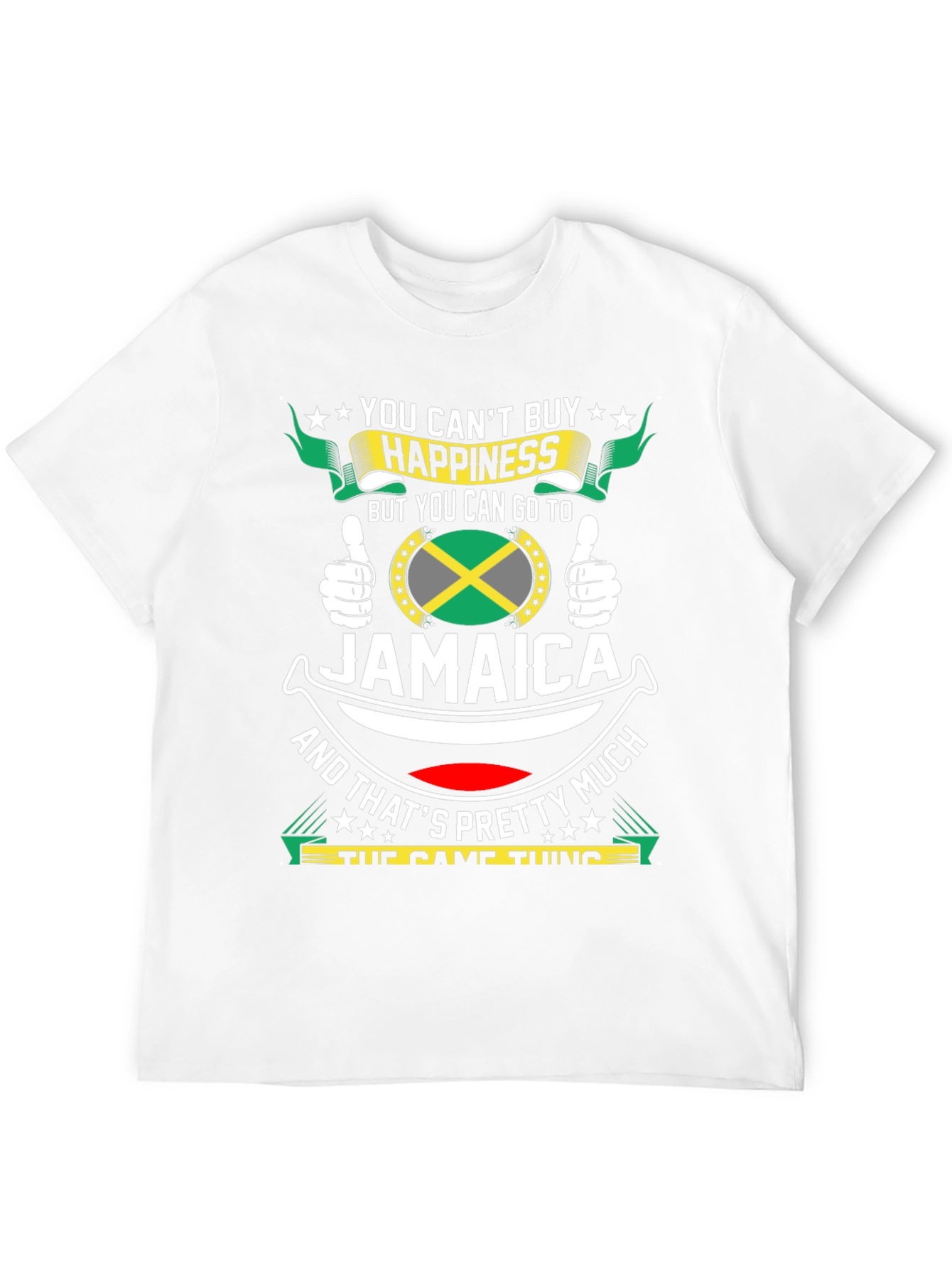 Jamaica Happiness Graphic T-Shirt