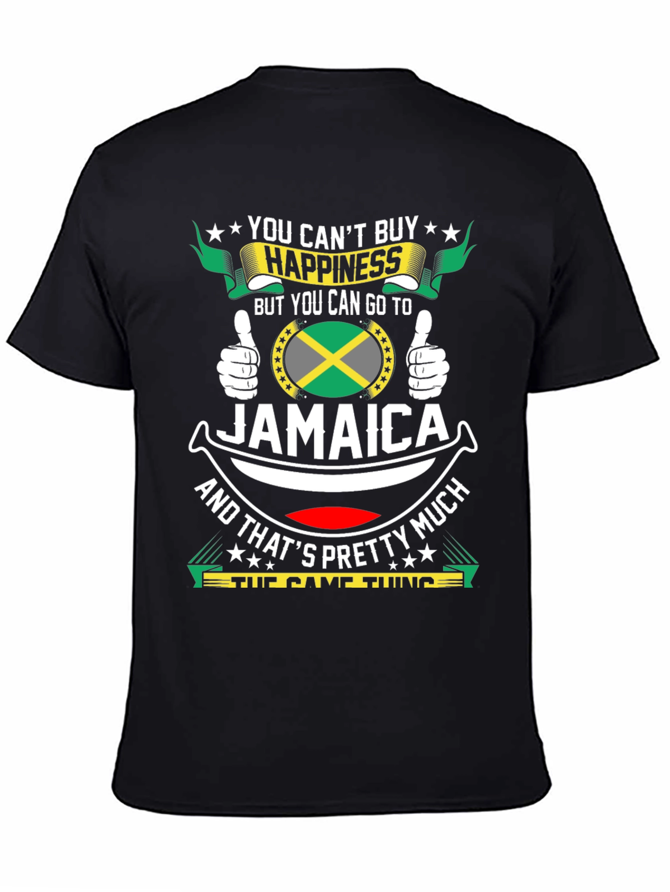 Jamaica Happiness Graphic T-Shirt